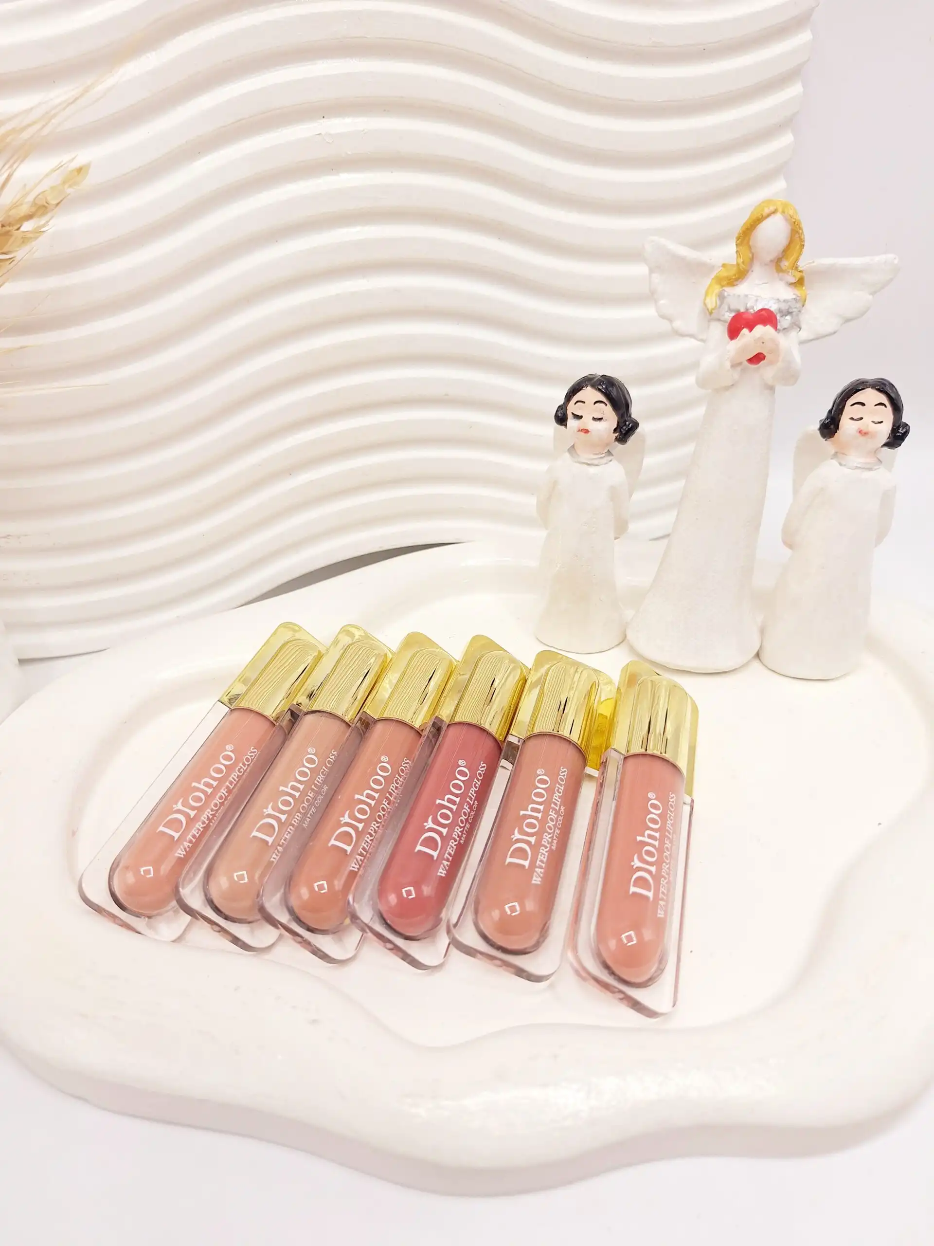 پک 6 تایی رژ مایع مات و ضدآب برند Drohoo کد ZY23072