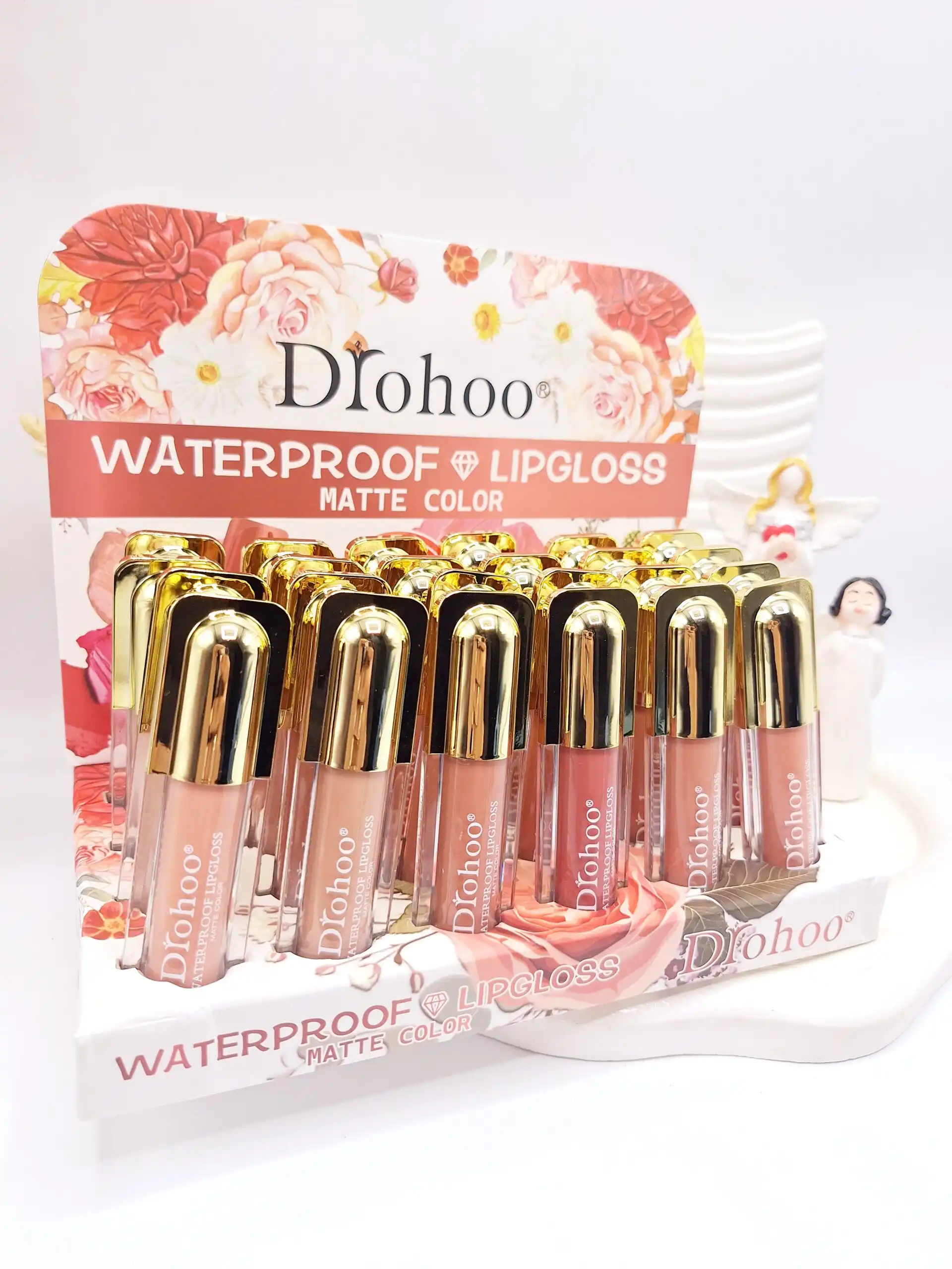 پک 6 تایی رژ مایع مات و ضدآب برند Drohoo کد ZY23072