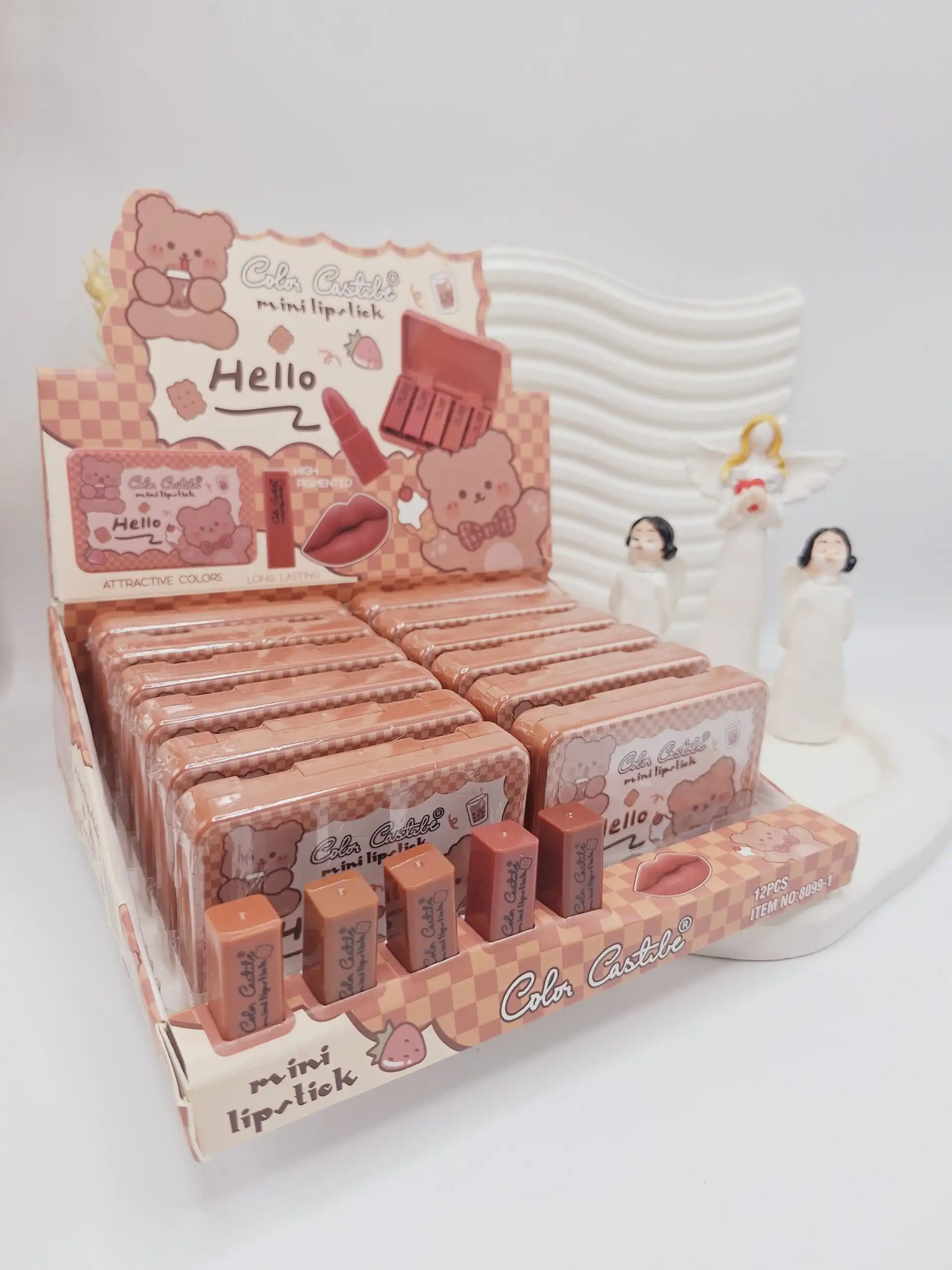 پک 5 عددی رژلب جامد Color Castle کد 8099