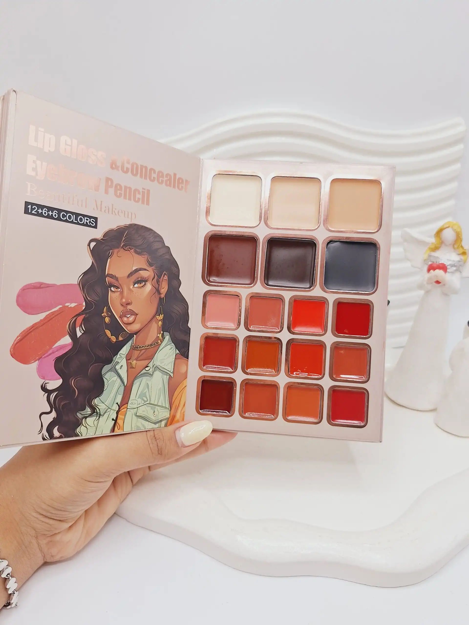 پالت سایه کتابی برند BRIEW کد 1521