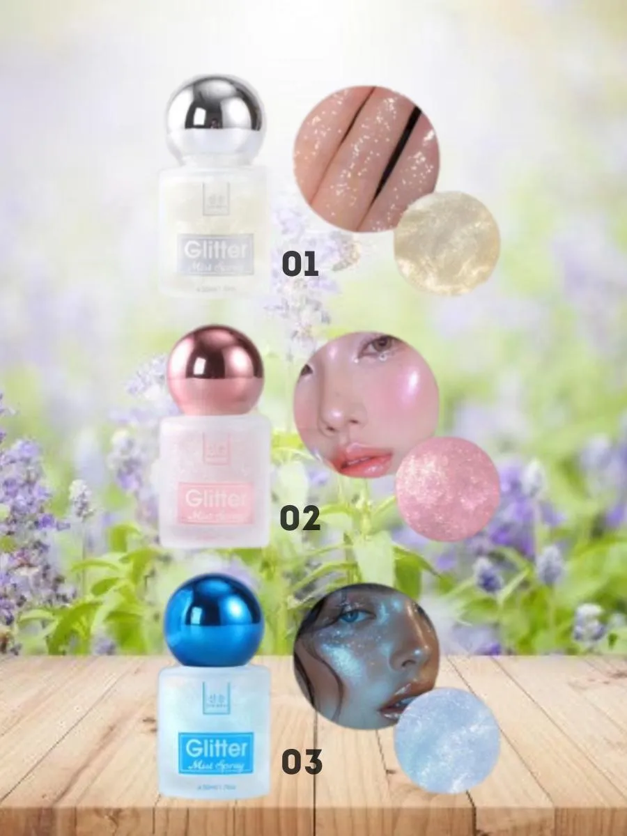 اسپری هایلایتر چندکاره برند Glitter کد 1189