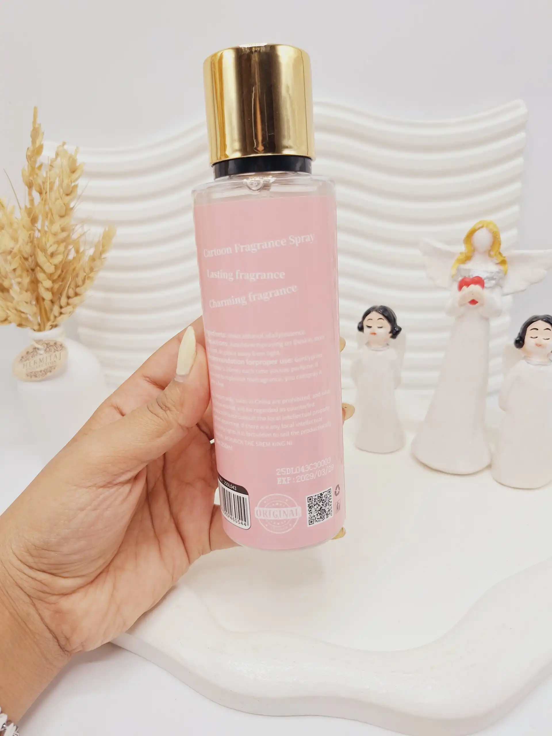 بادی اسپلش کرومی صورتی کد 0544