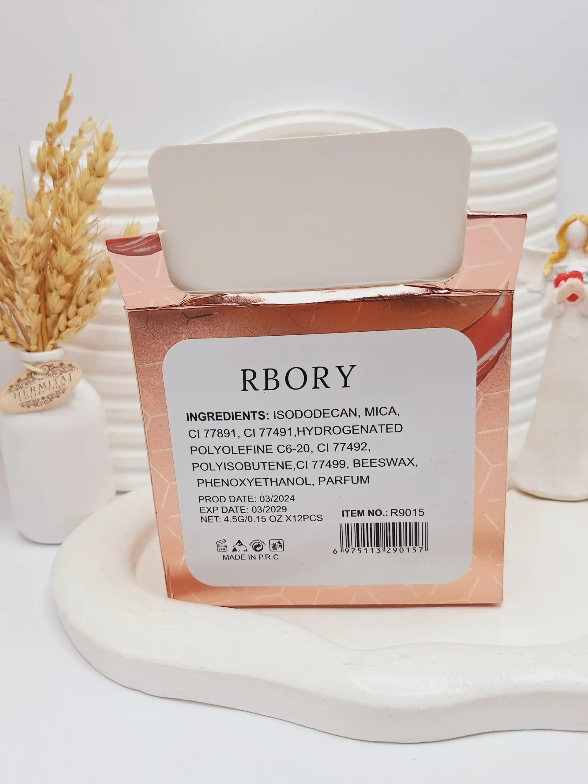 رژ مایع تکی کیفیت عالی برند RBORY کد9015