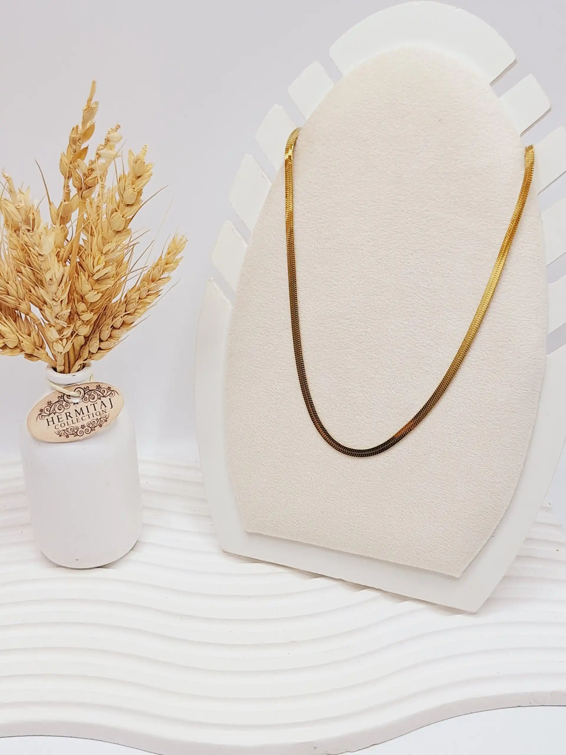 گردنبند ماری 4 میل (طلایی)