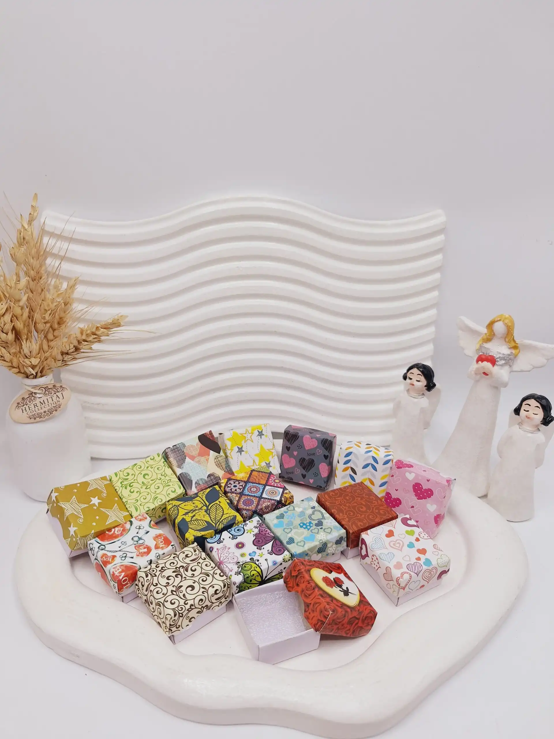 باکس انگشتر طرح رندم