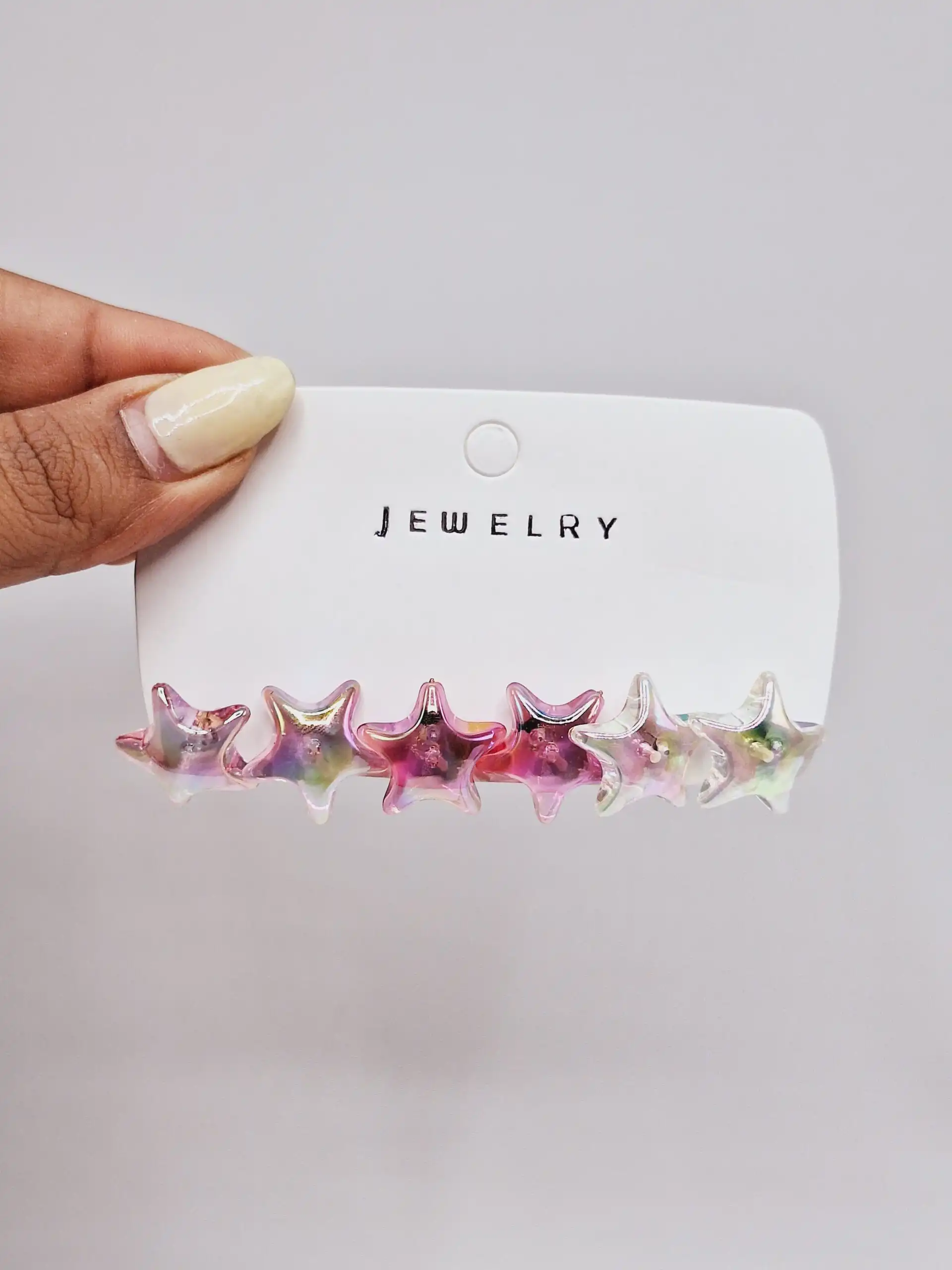 پک گوشواره آبنباتی ستاره طرح پنجم