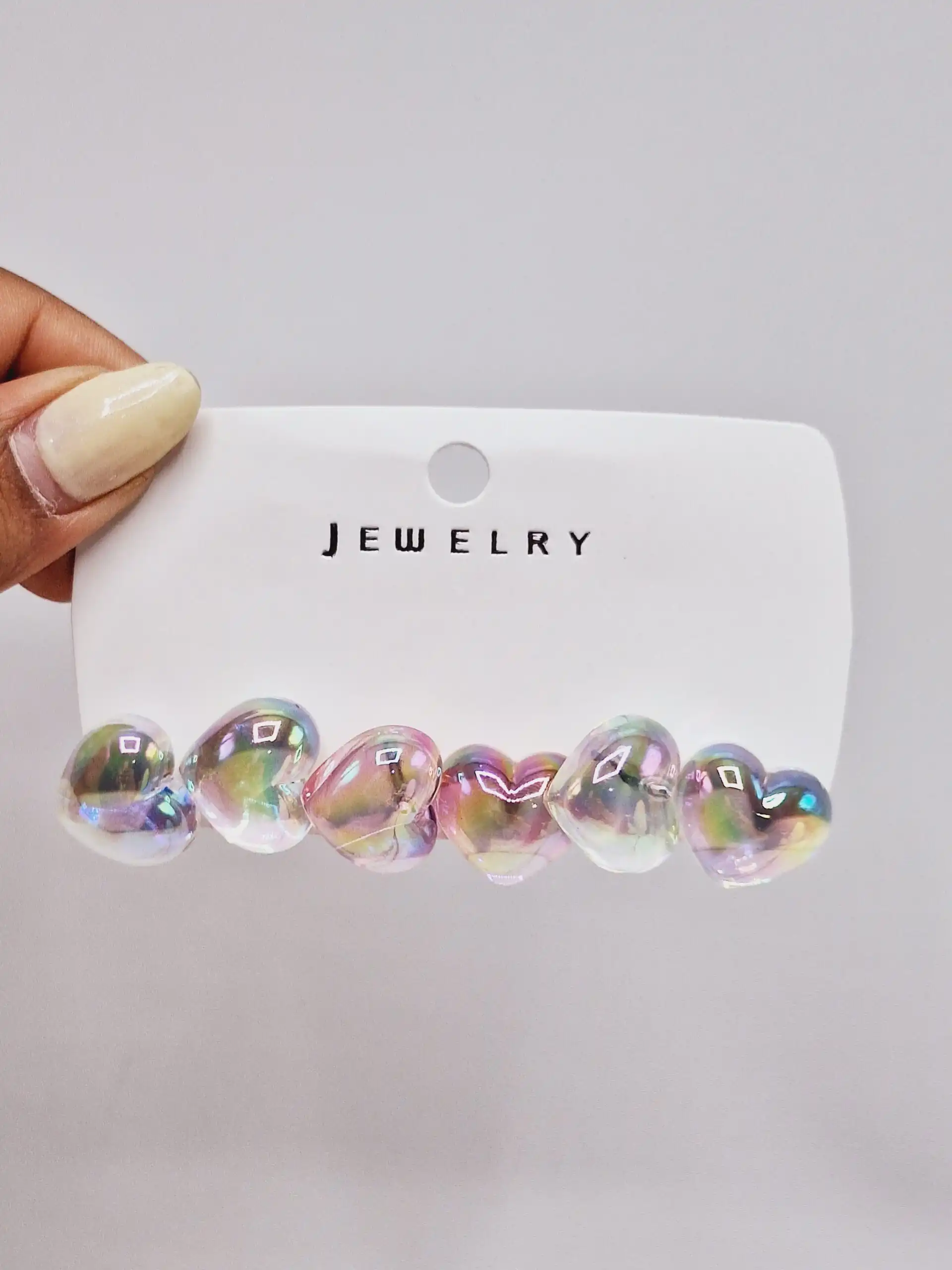 پک گوشواره آبنباتی قلب طرح ششم