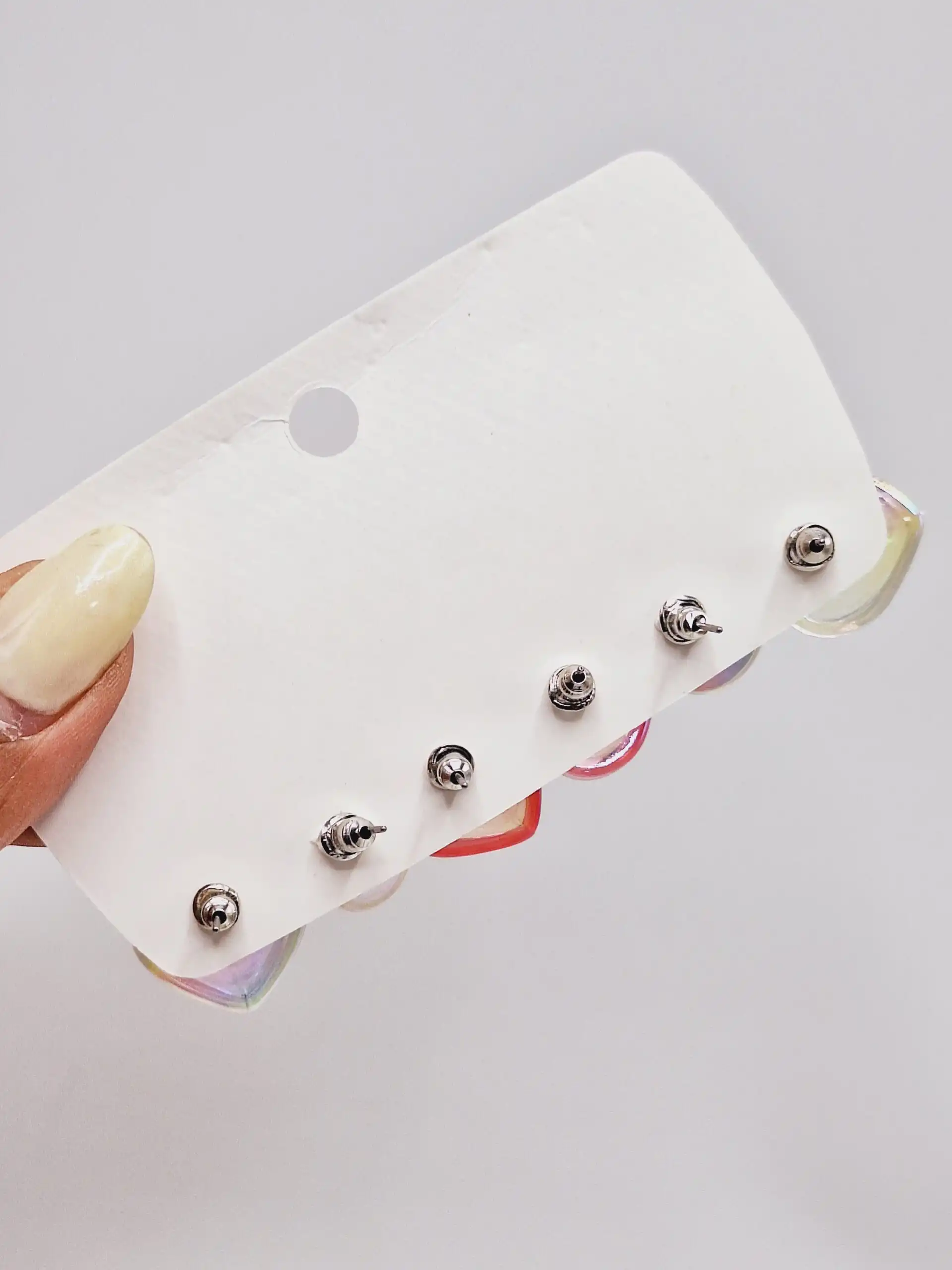 پک گوشواره آبنباتی قلب طرح ششم