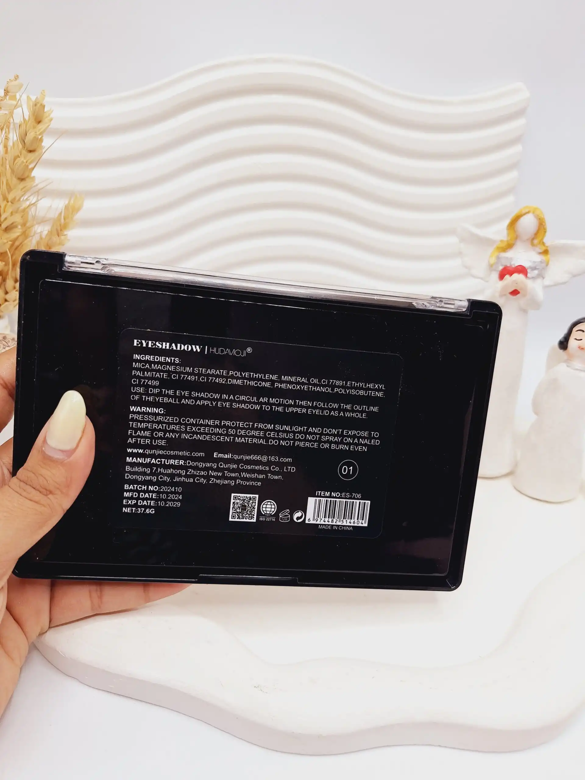 پالت سایه چشم 40 رنگ HUDAMOU کد 4604