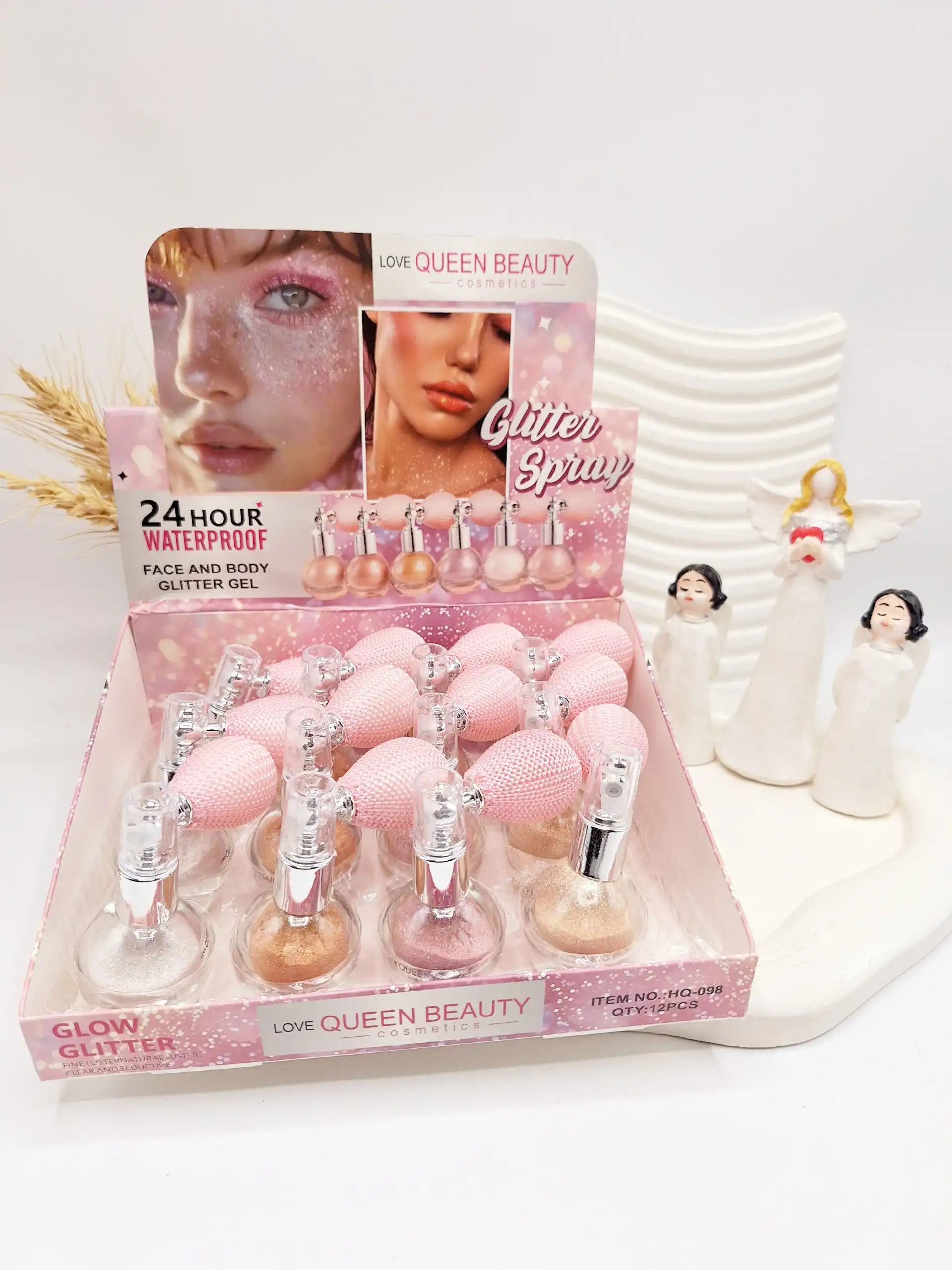 هایلایتر ادکلنی LOVE QUEEN BEAUTY کد 098