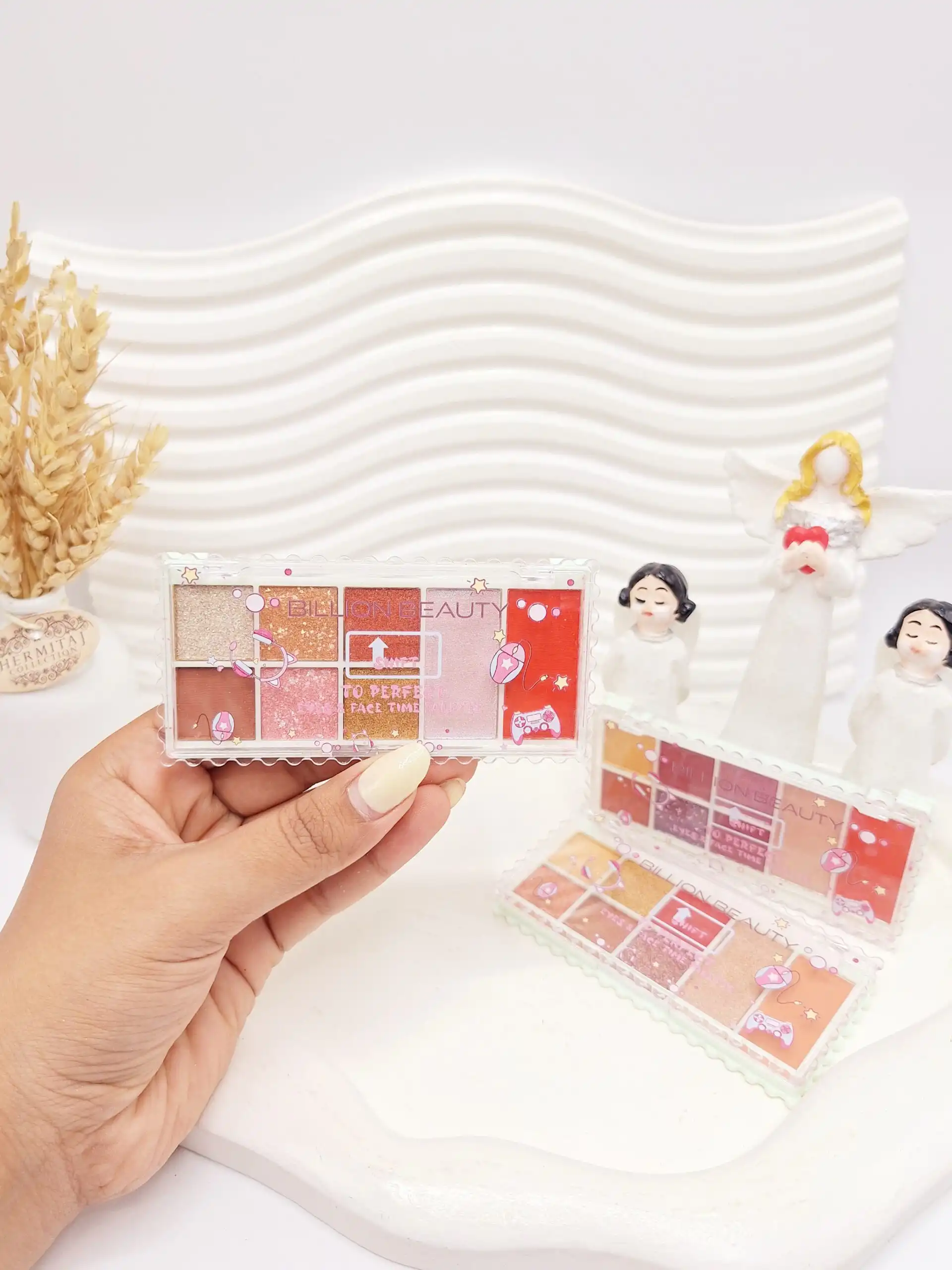 پالت سایه چشم 8 رنگ BILLION BEAUTY کد 0459