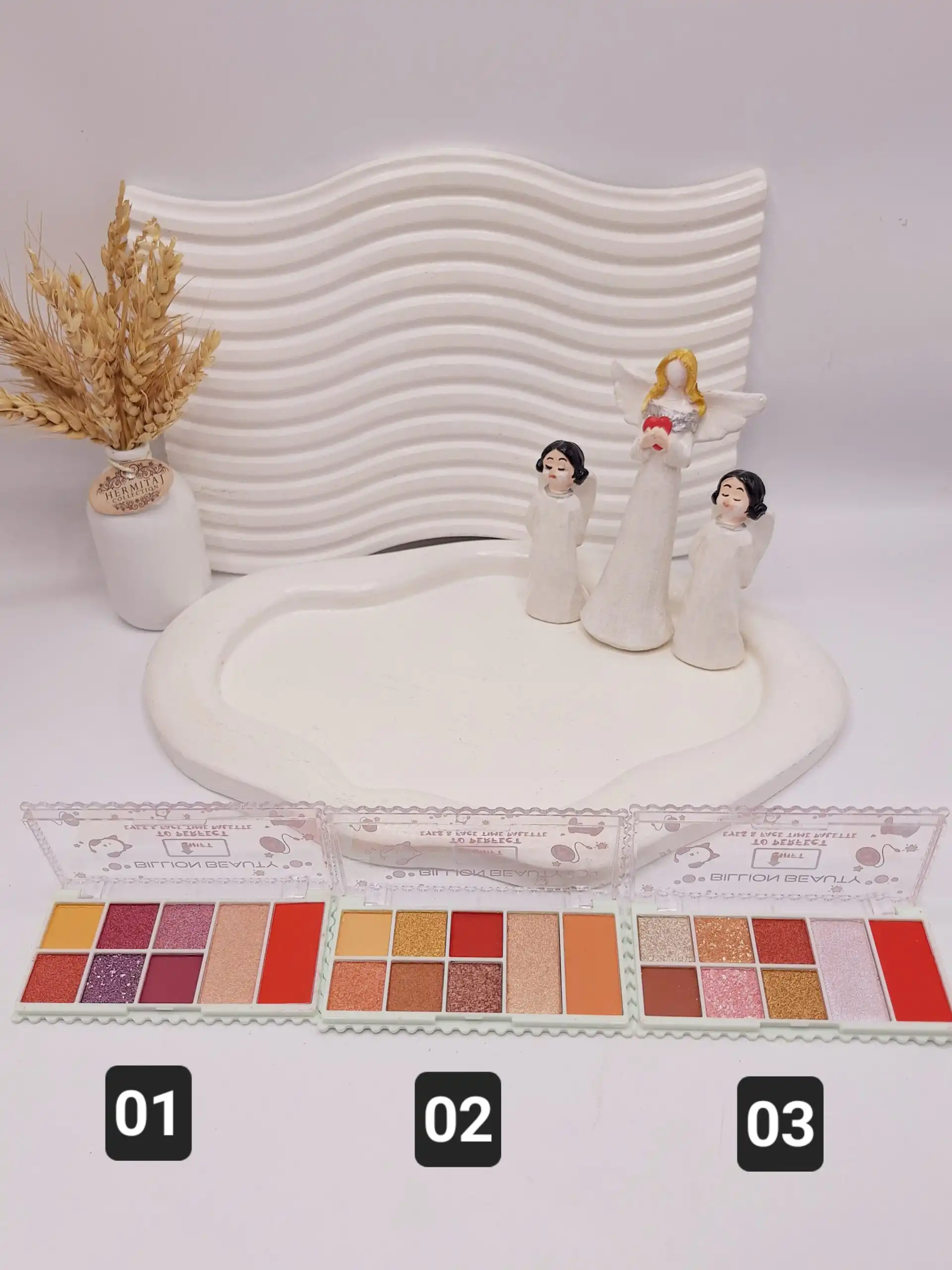 پالت سایه چشم 8 رنگ BILLION BEAUTY کد 0459