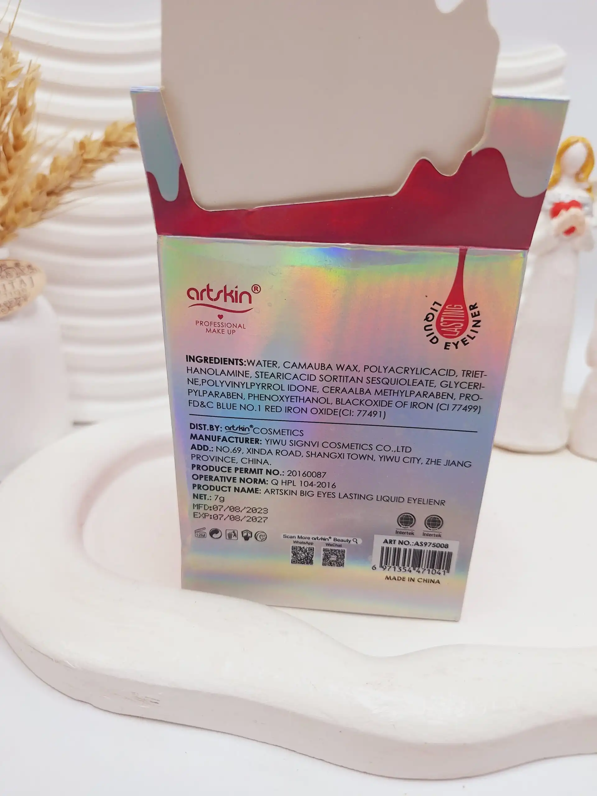 خط چشم مشکی ماژیکی آرت اسکین کد 1041