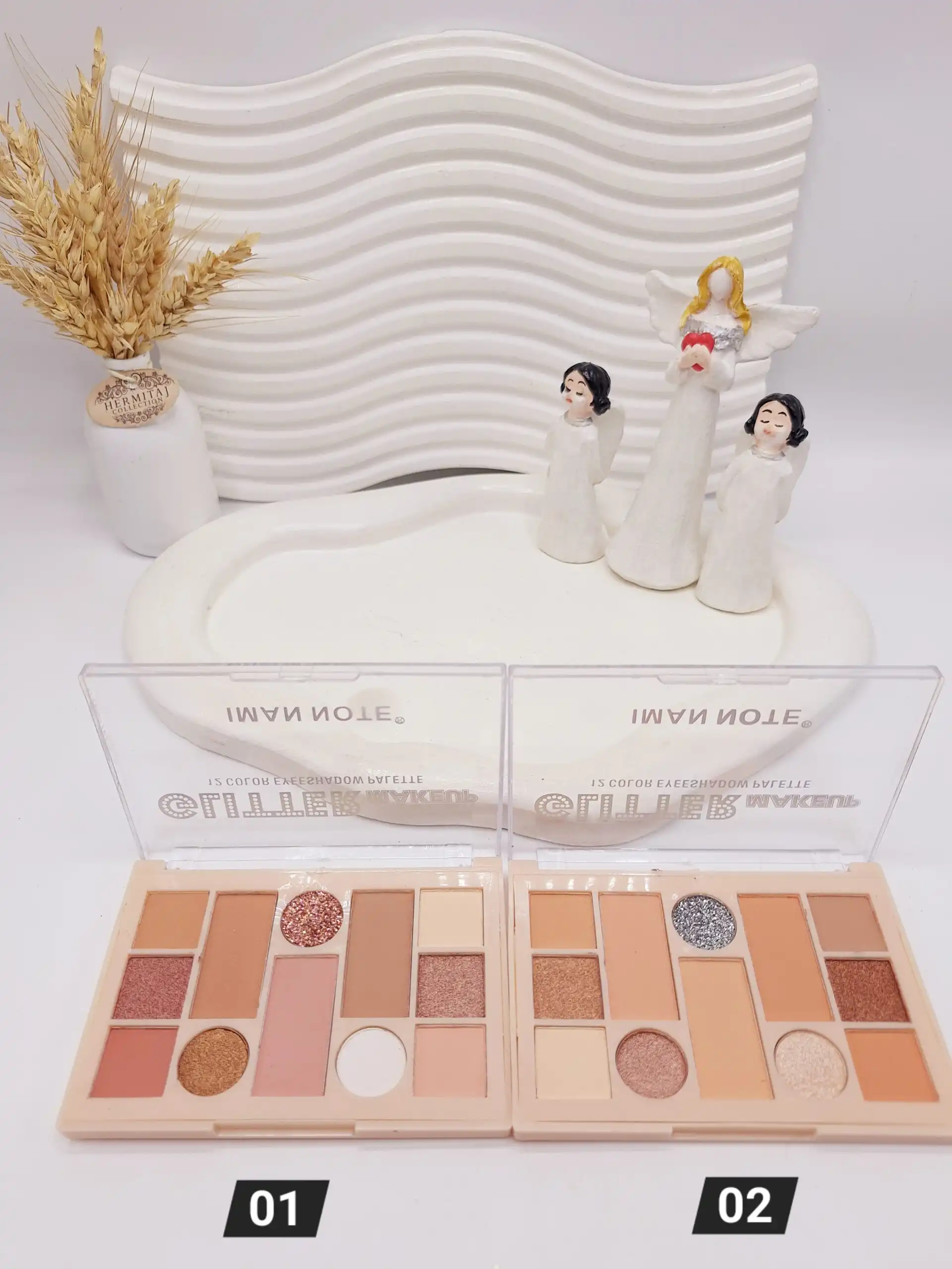 پالت سایه نود 12 رنگ IMAN NOTE کد 7055