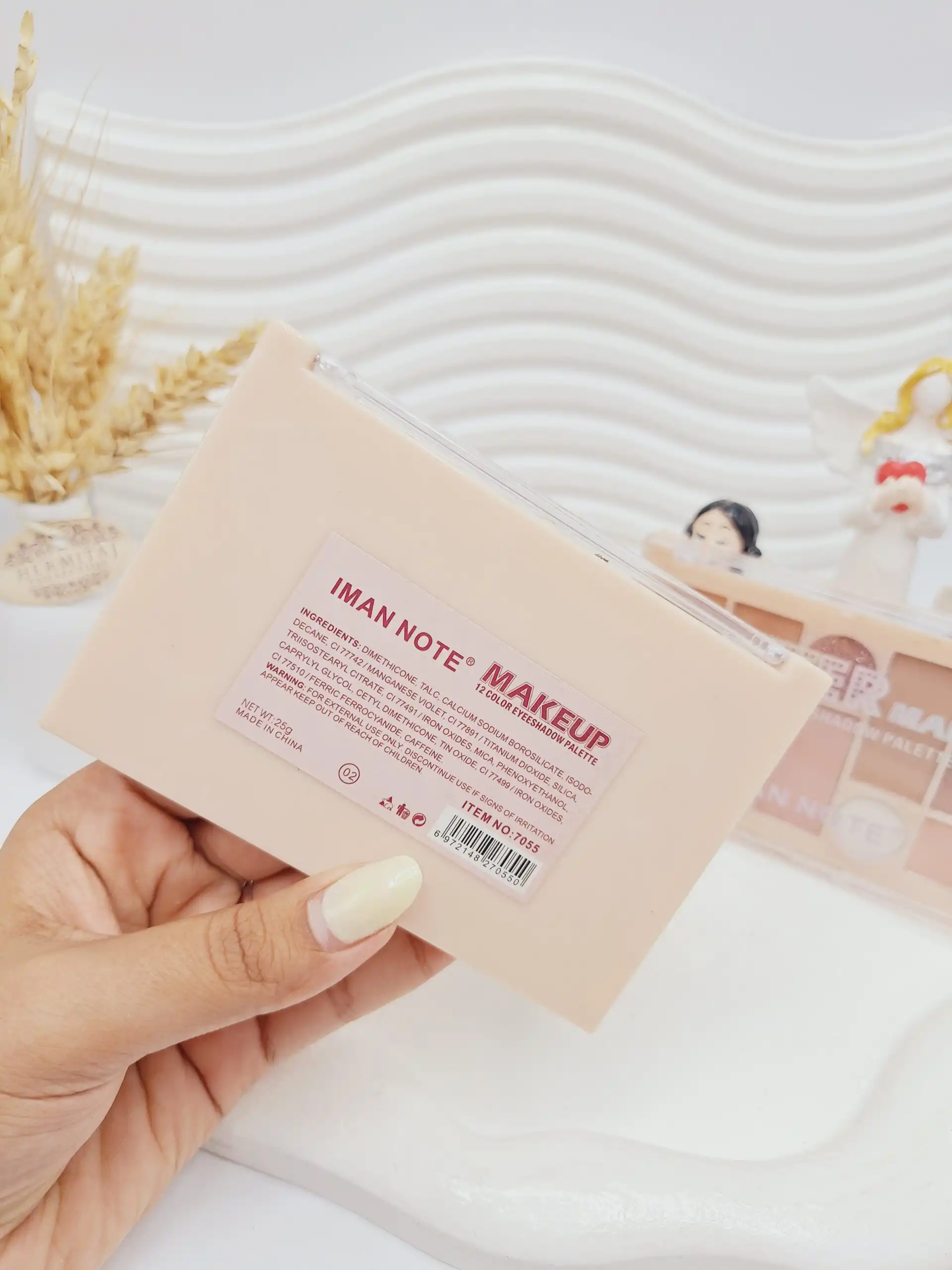 پالت سایه نود 12 رنگ IMAN NOTE کد 7055