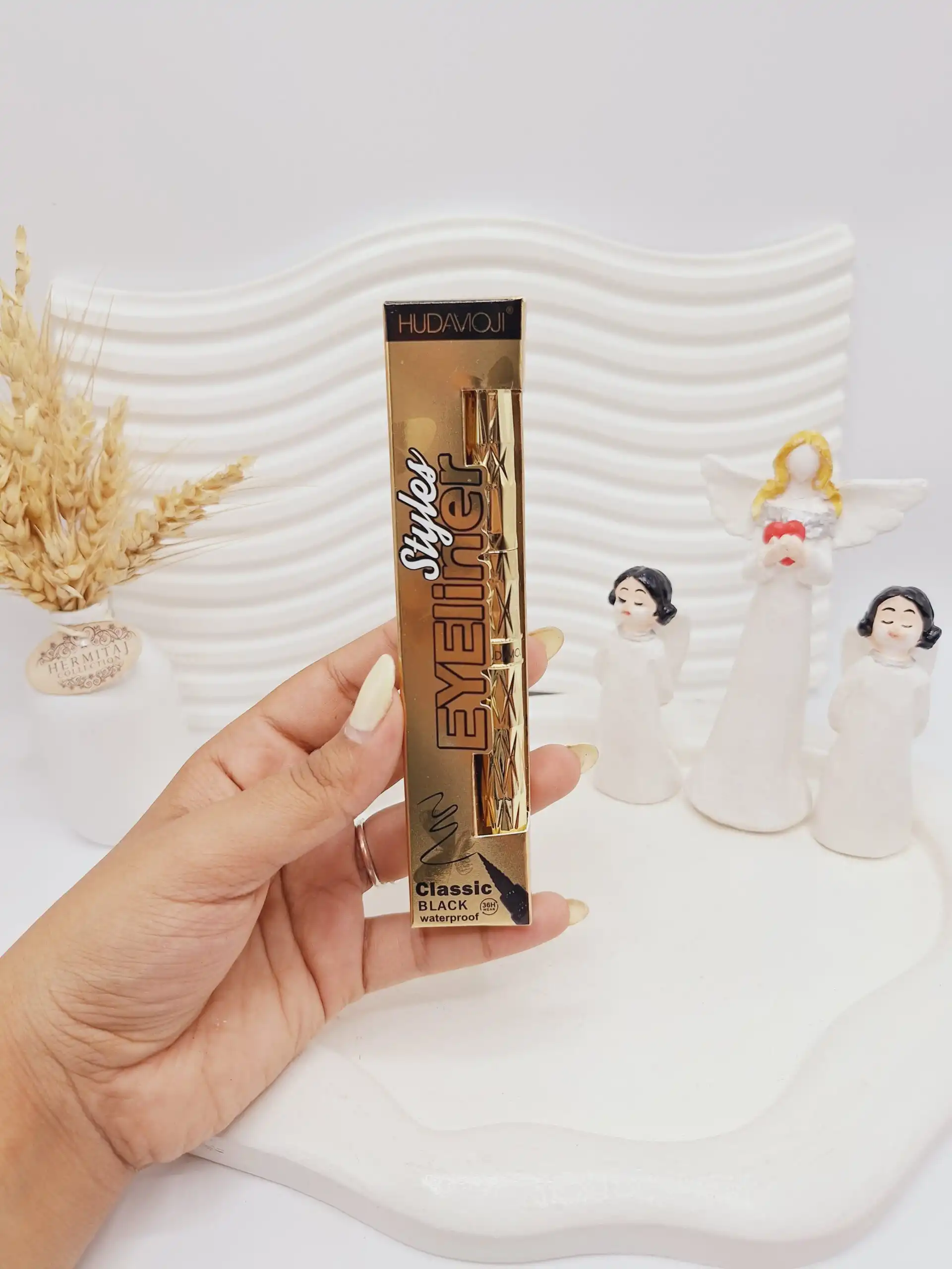 خط چشم ماژیکی پروانه ایی اورجینال هدى موجی کد 5120