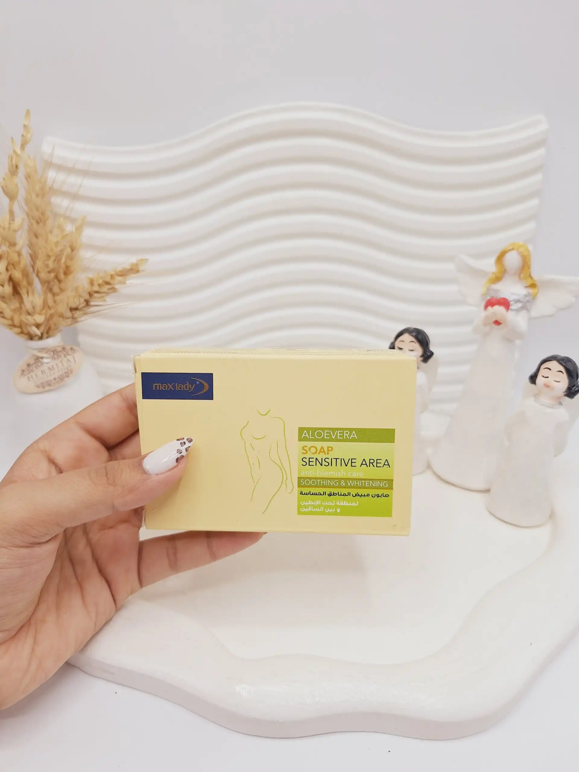 صابون مناطق حساس آلوئه ورا مکس لیدی  Max lady کد 5213
