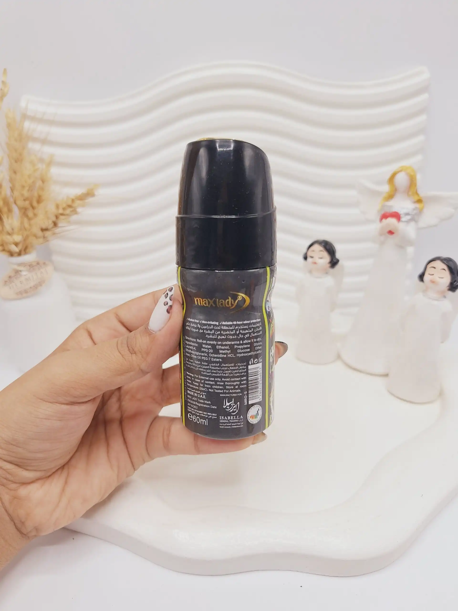 مام رولی ضد تعریق DEODORANT حجم 60 میل برند مکس لیدی کد 6013