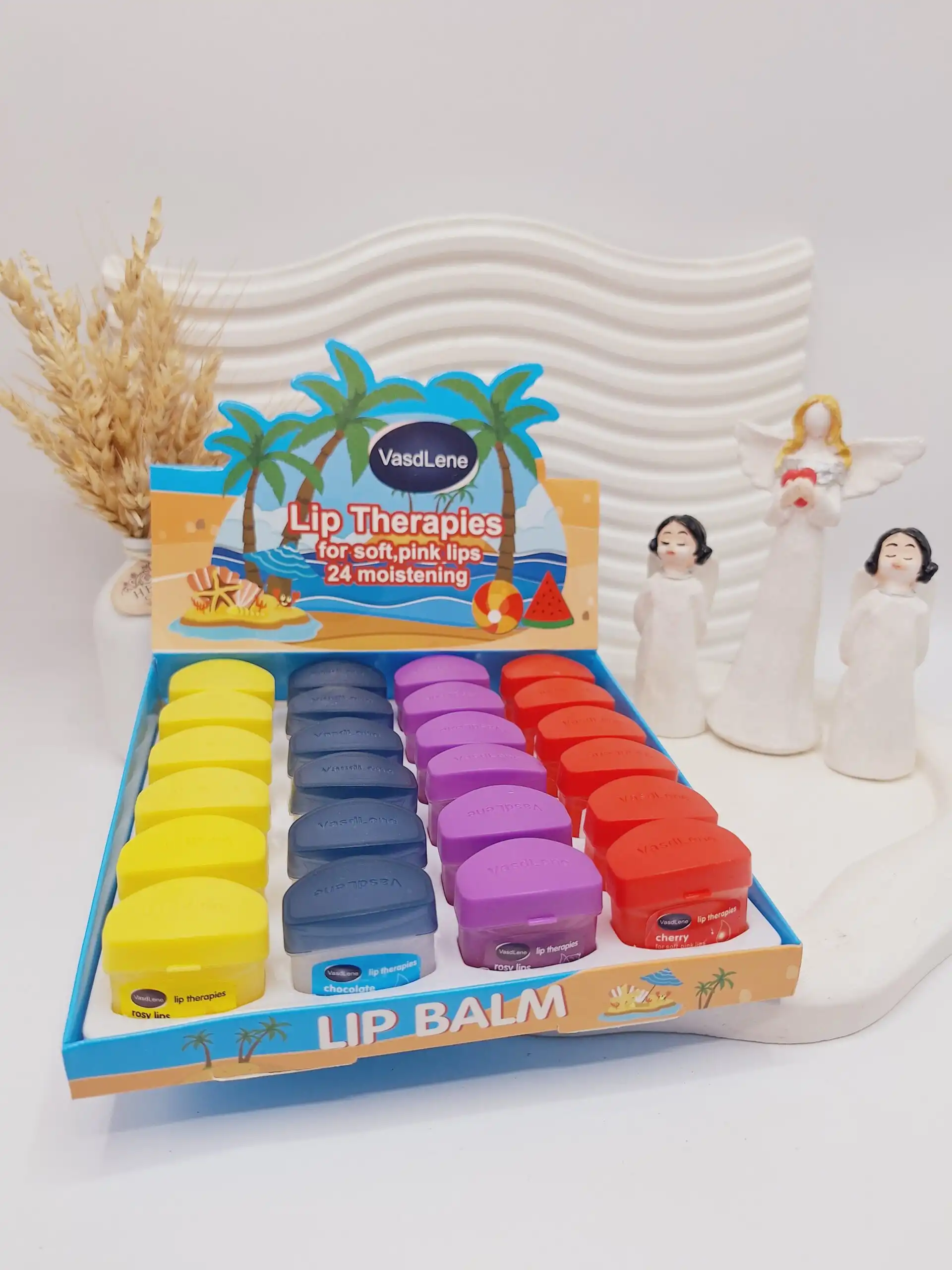 وازلین لب میوه ای نرم کننده لب برند VasdLene کد6427