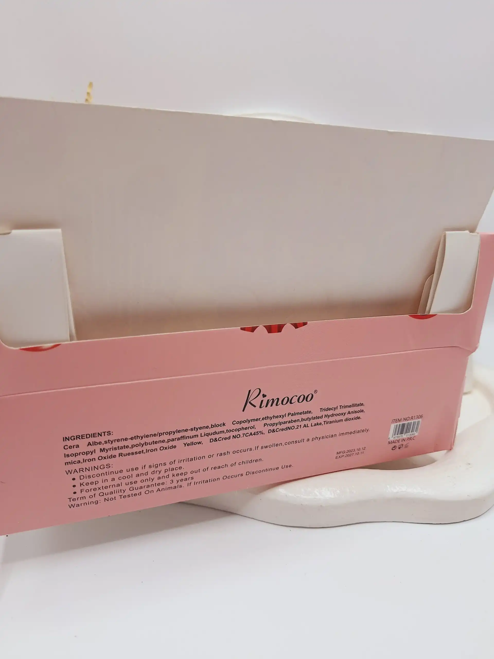 بالم لب حرارتی کوکاکولا قرمز برند Rimocoo کد 1306