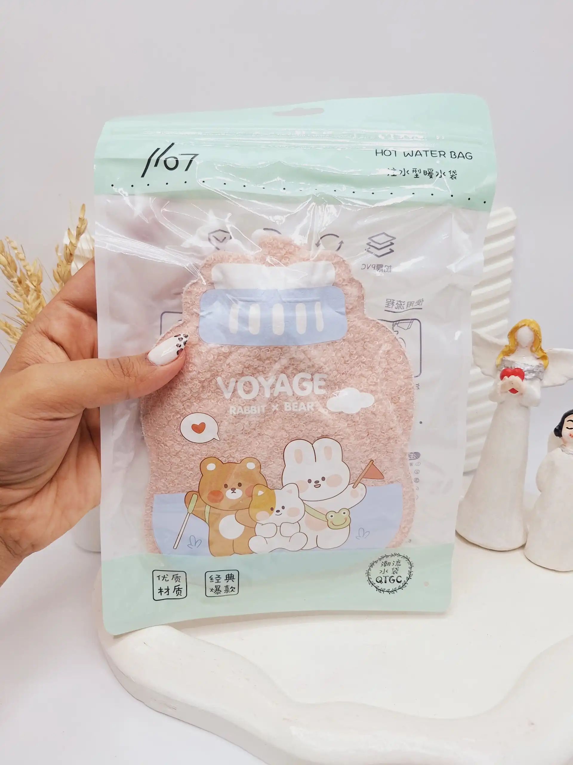 کیسه آبگرم فانتزی کیوت در طرح های متنوع کد 0474