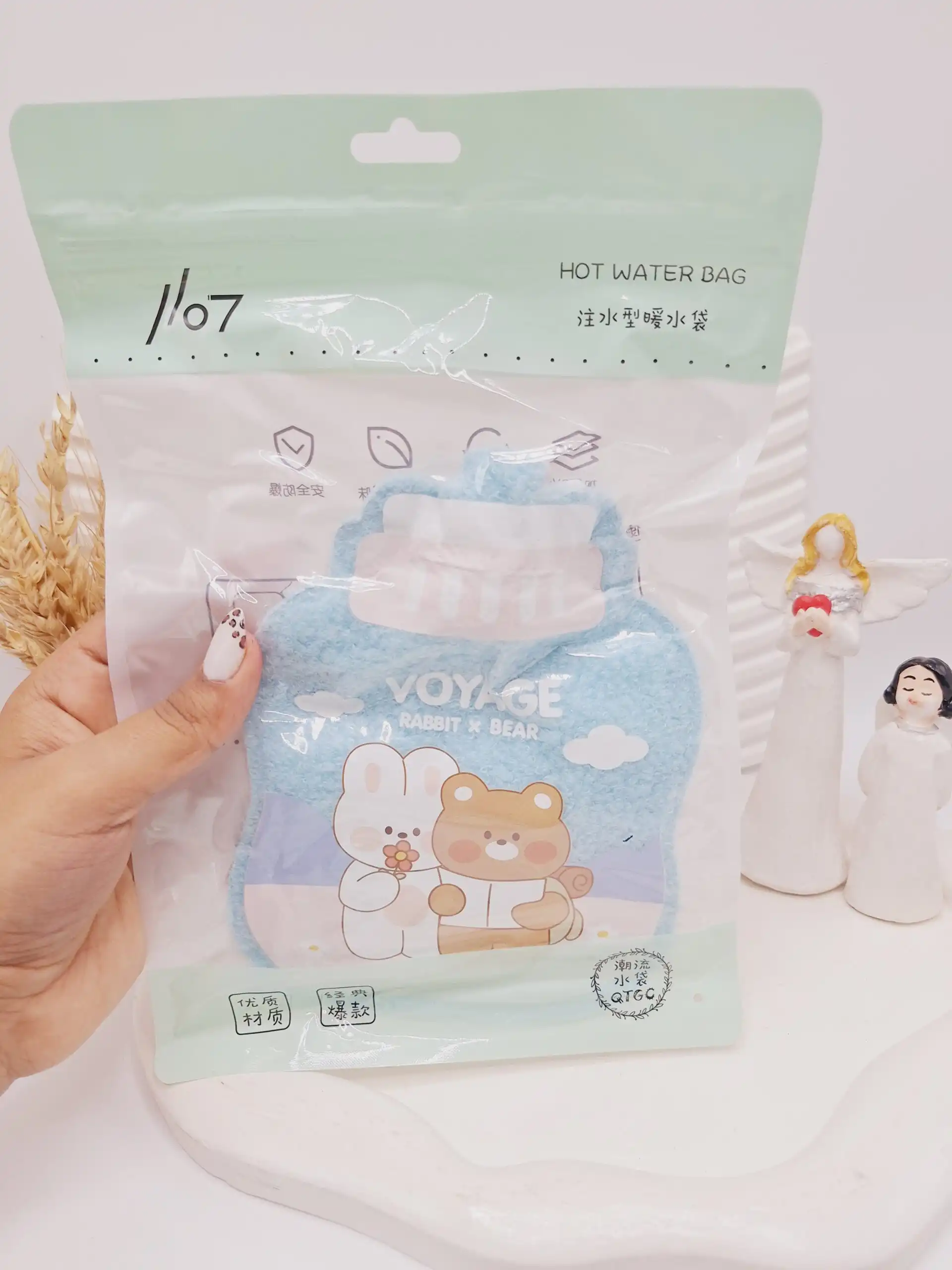 کیسه آبگرم فانتزی کیوت در طرح های متنوع کد 0474