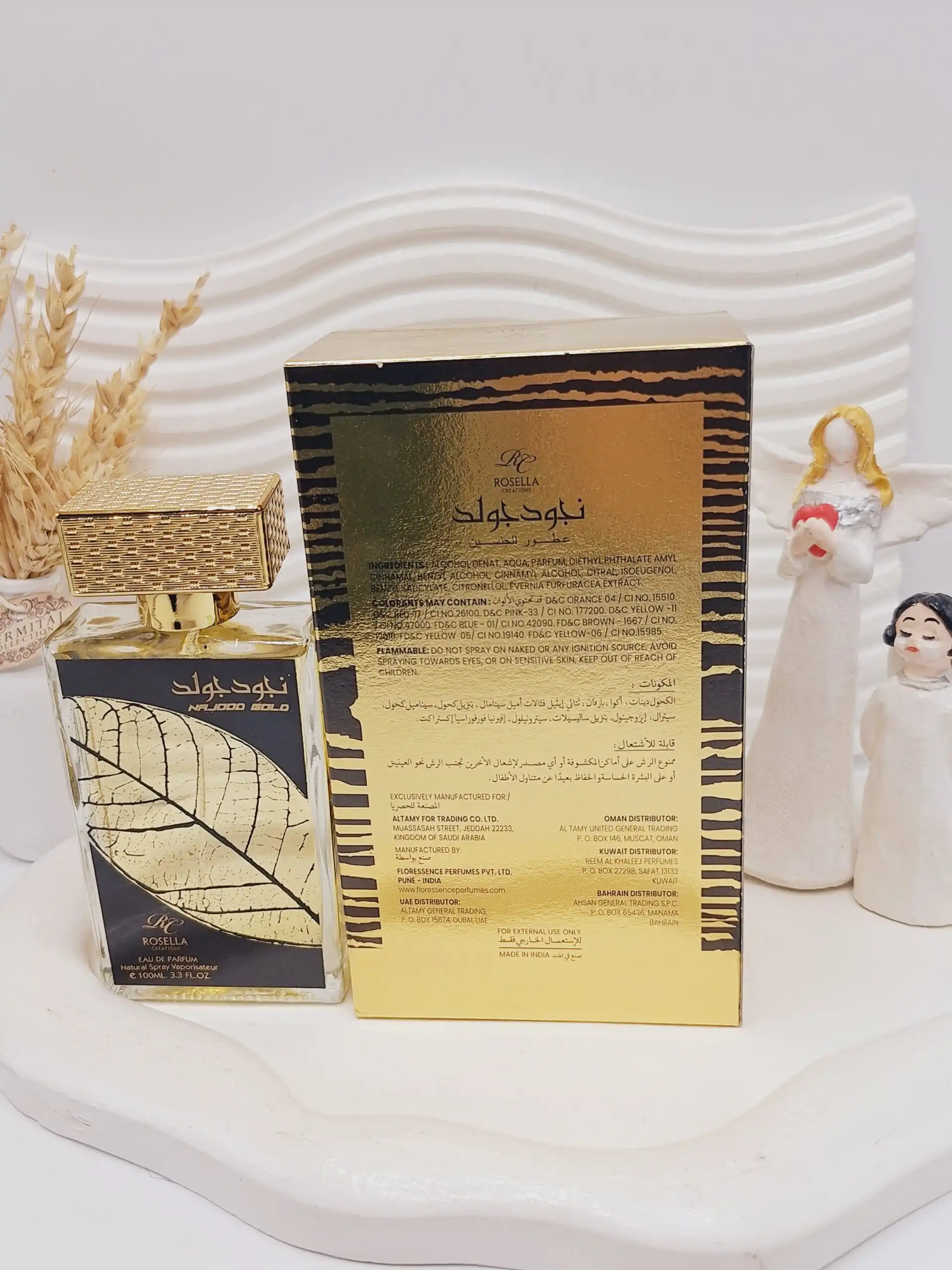 ادکلن زنانه نجود جولد حجم 100 میل امارات کد 9507