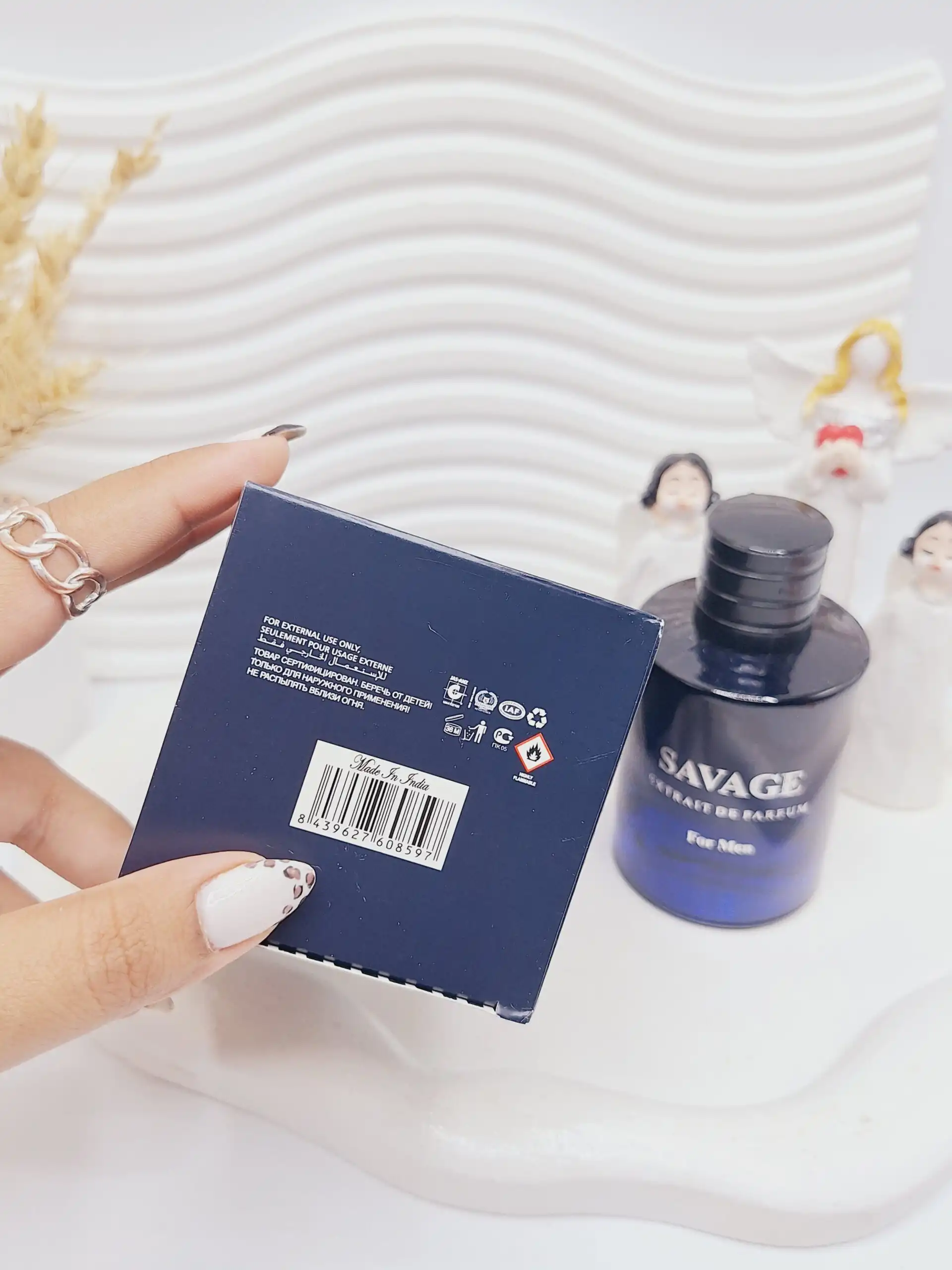 ادکلن مردانه SAVAGE حجم 100 میل ساخت امارات کد 8597