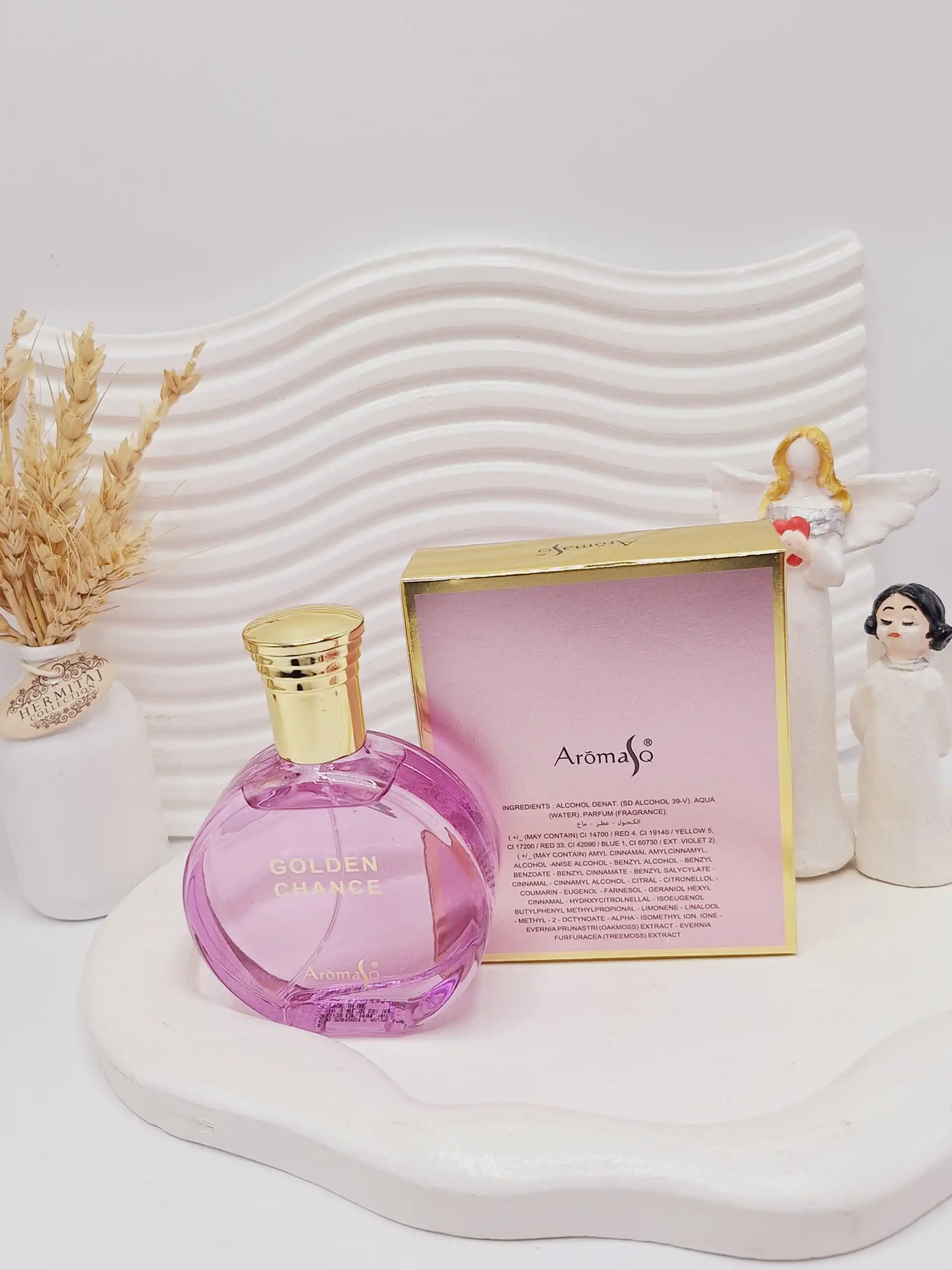 ادکلن زنانه GOLDEN CHANCE حجم 100 میل ساخت امارات کد 3433