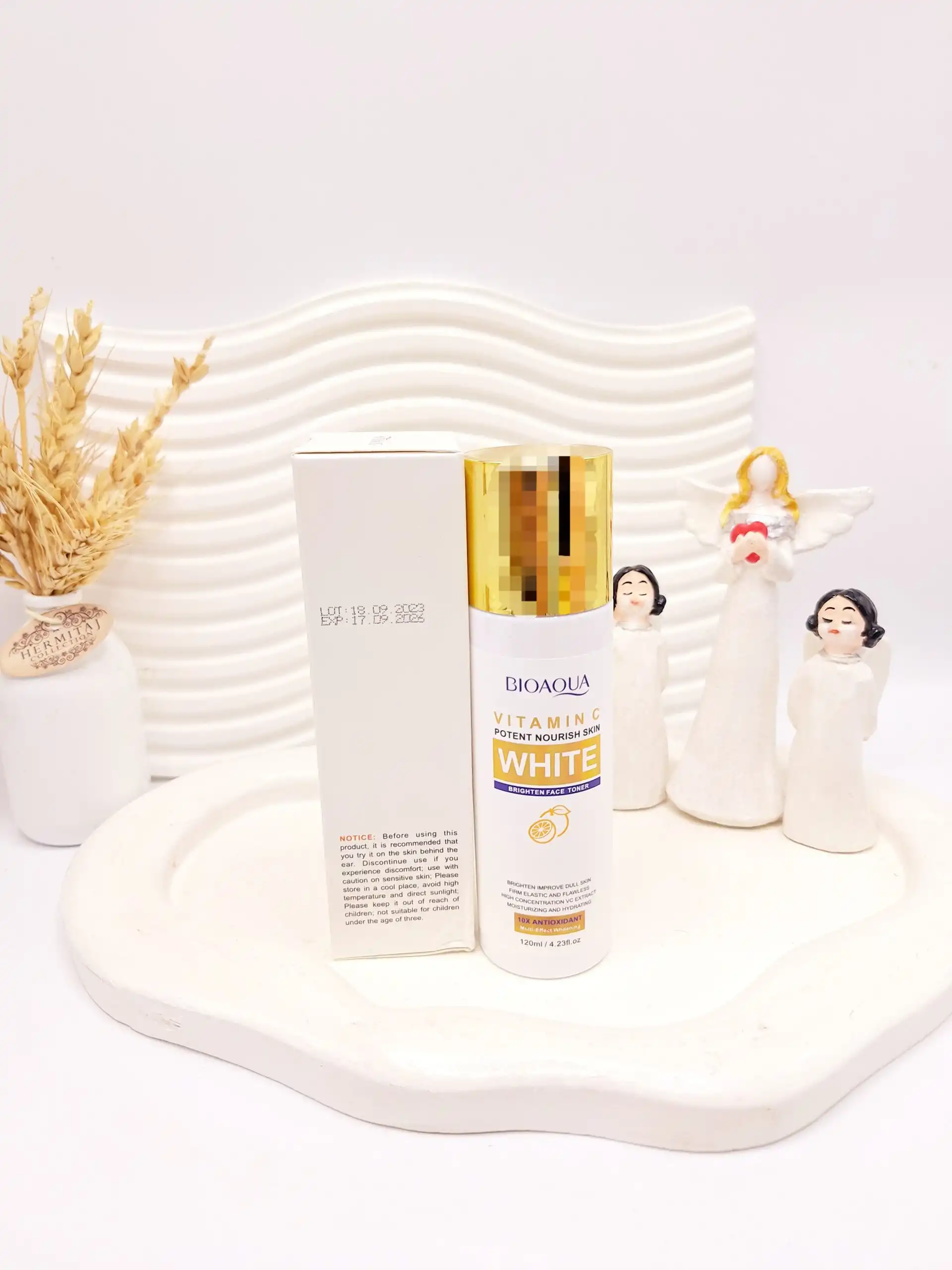 تونر روشن کننده ویتامین سی مدل جدید بیوآکوا کد 88616