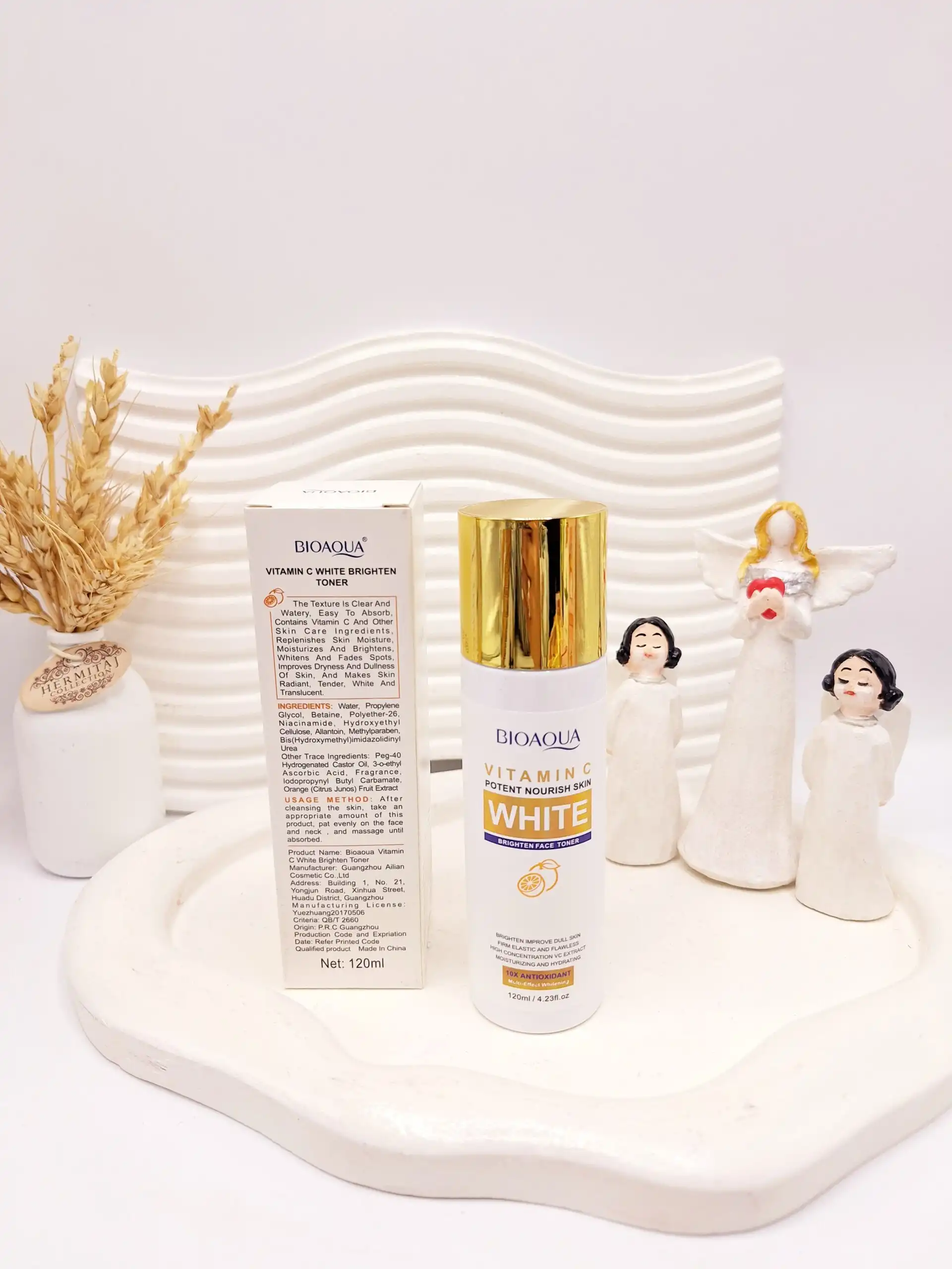 تونر روشن کننده ویتامین سی مدل جدید بیوآکوا کد 88616