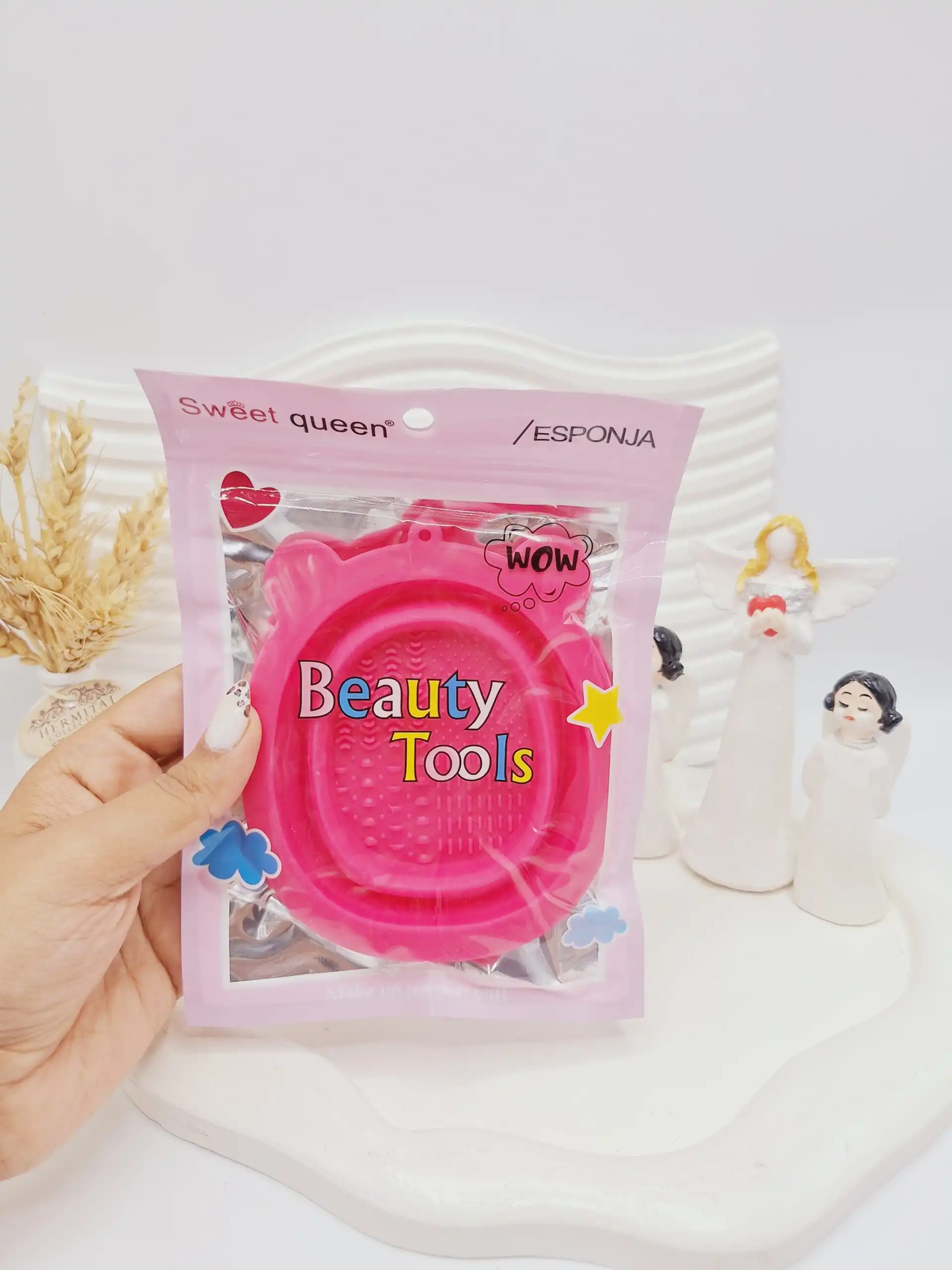 وان براش و پد شور سیلیکونی Beauty Tools کد 4636