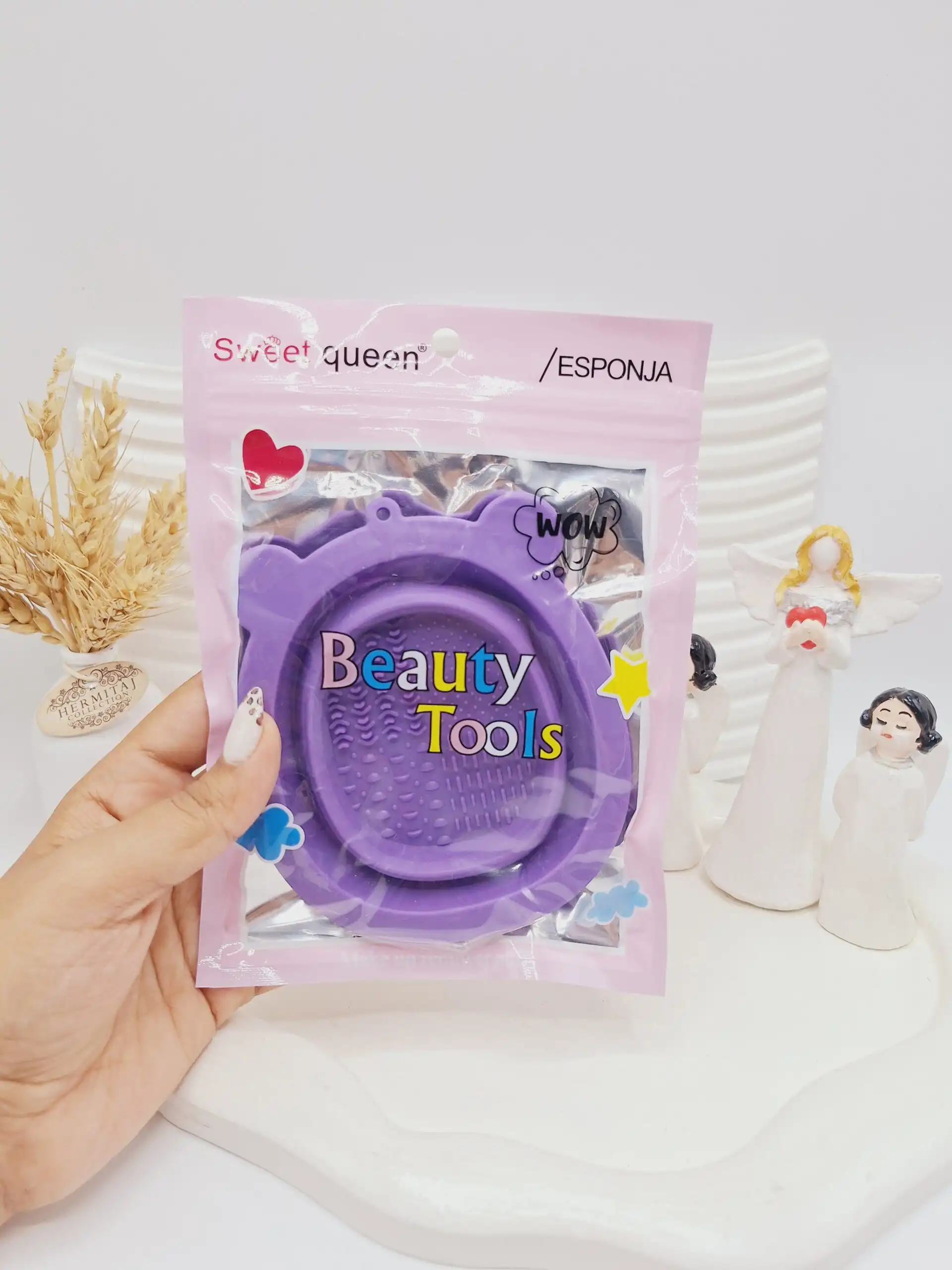 وان براش و پد شور سیلیکونی Beauty Tools کد 4636