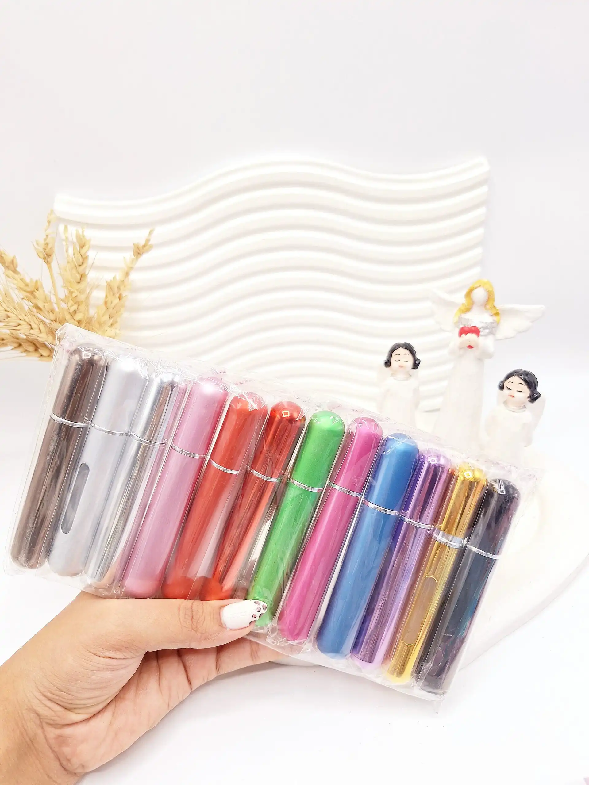 اتومایزر محفظه نگهدارنده عطر مسافرتی سایز بزرگ