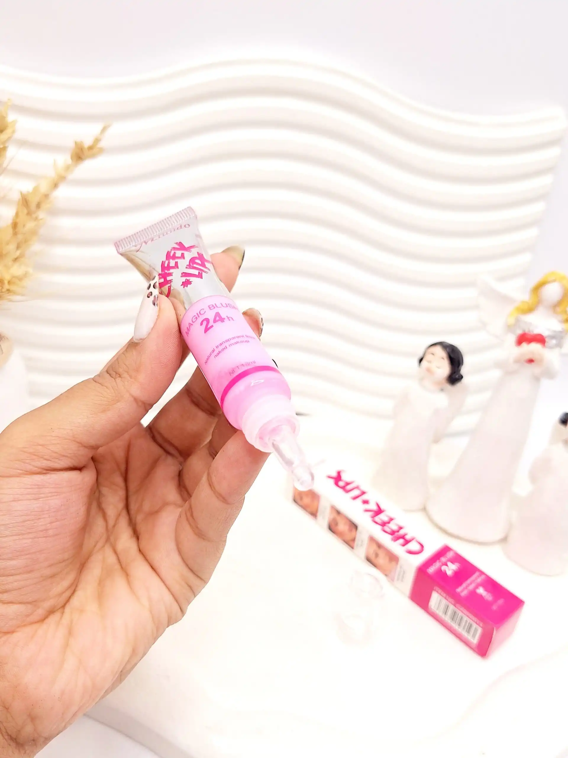 رژگونه حرارتی جادویی میلاندو اورجینال کد 5595