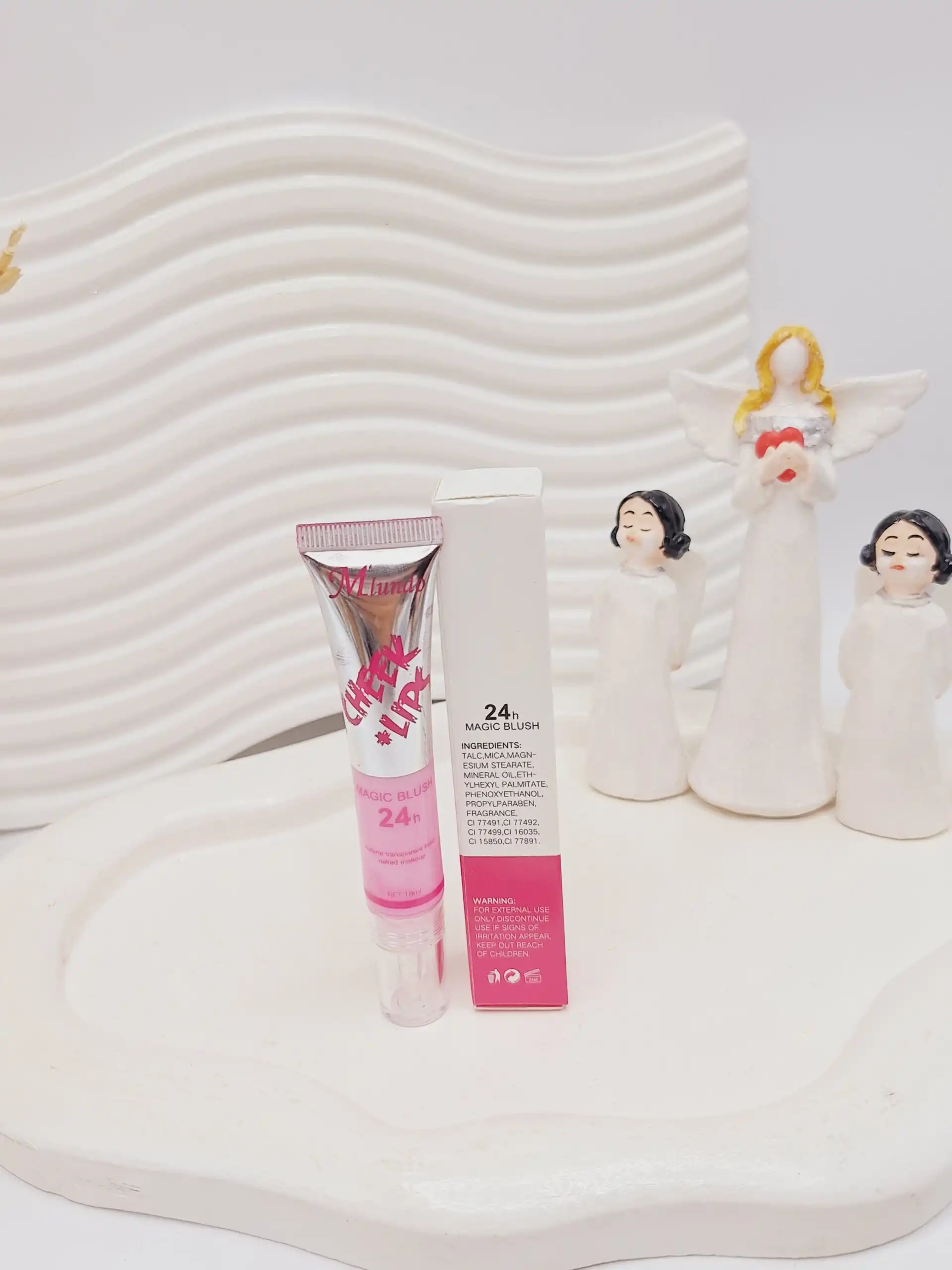 رژگونه حرارتی جادویی میلاندو اورجینال کد 5595