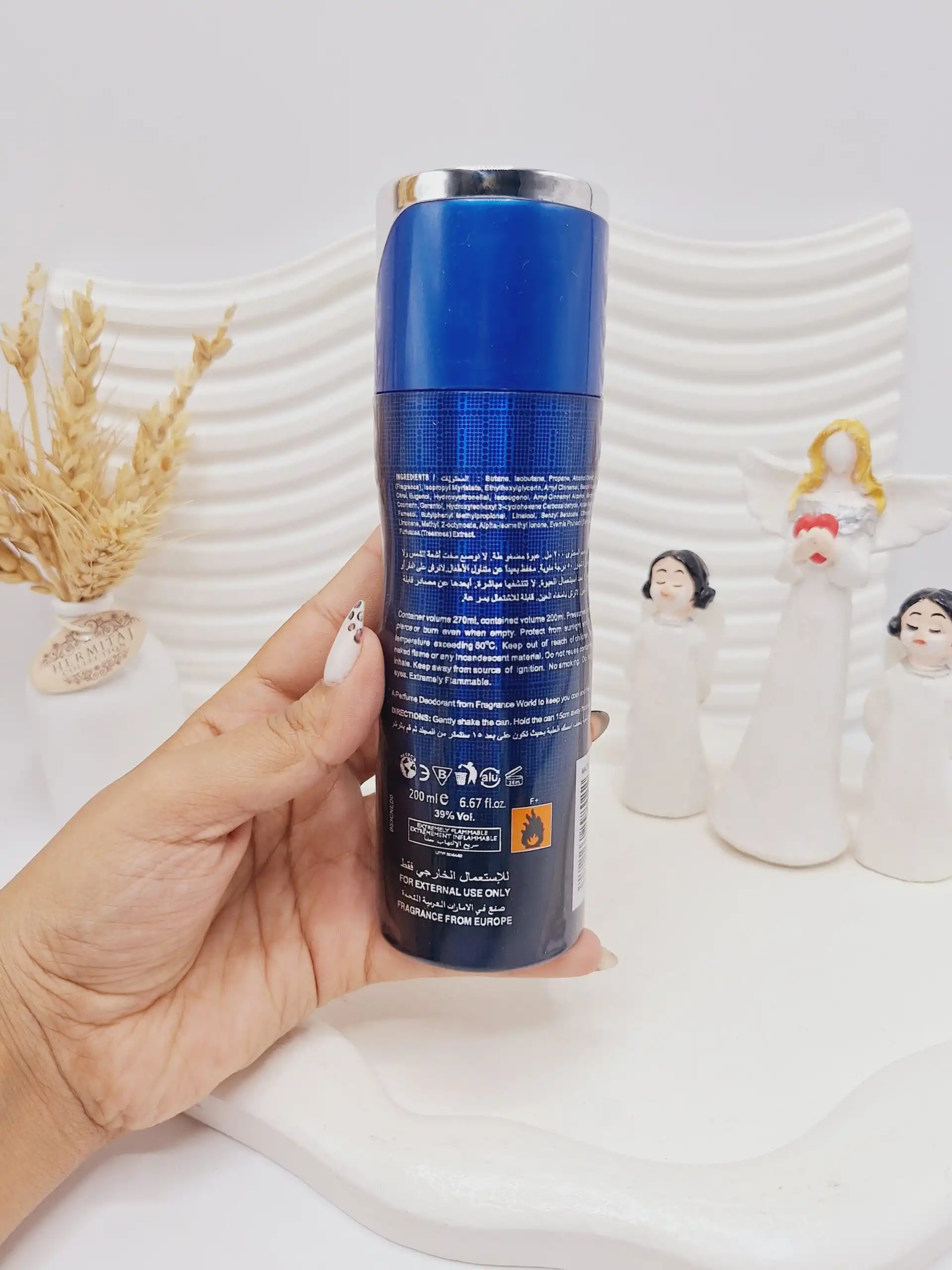 اسپری خوشبو کننده بدن EXCITE by Dima Bilan حجم 200 میل کد 0091