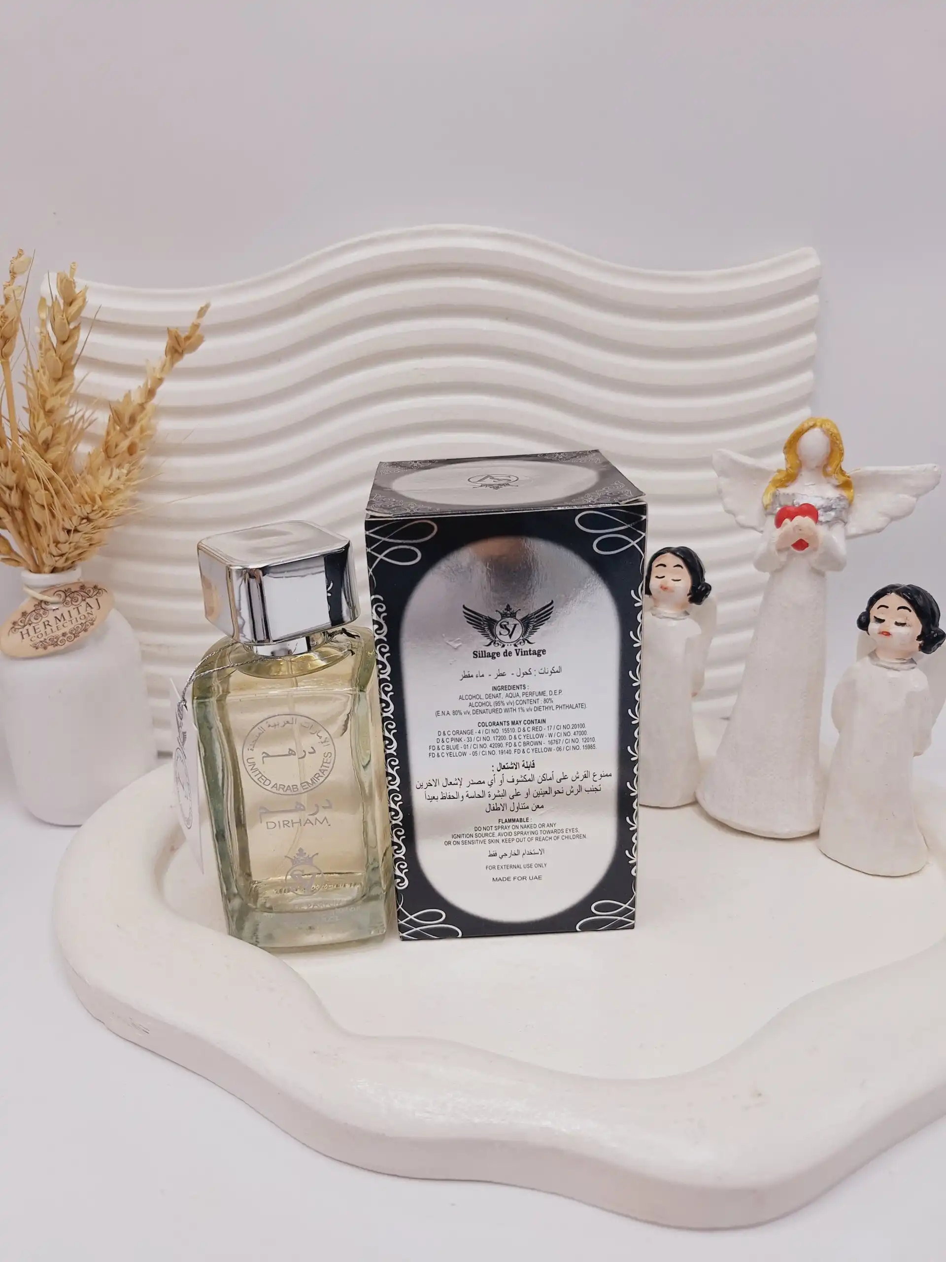 ادکلن درهم DIRHAM حجم 100 میل ساخت امارات کد 0525