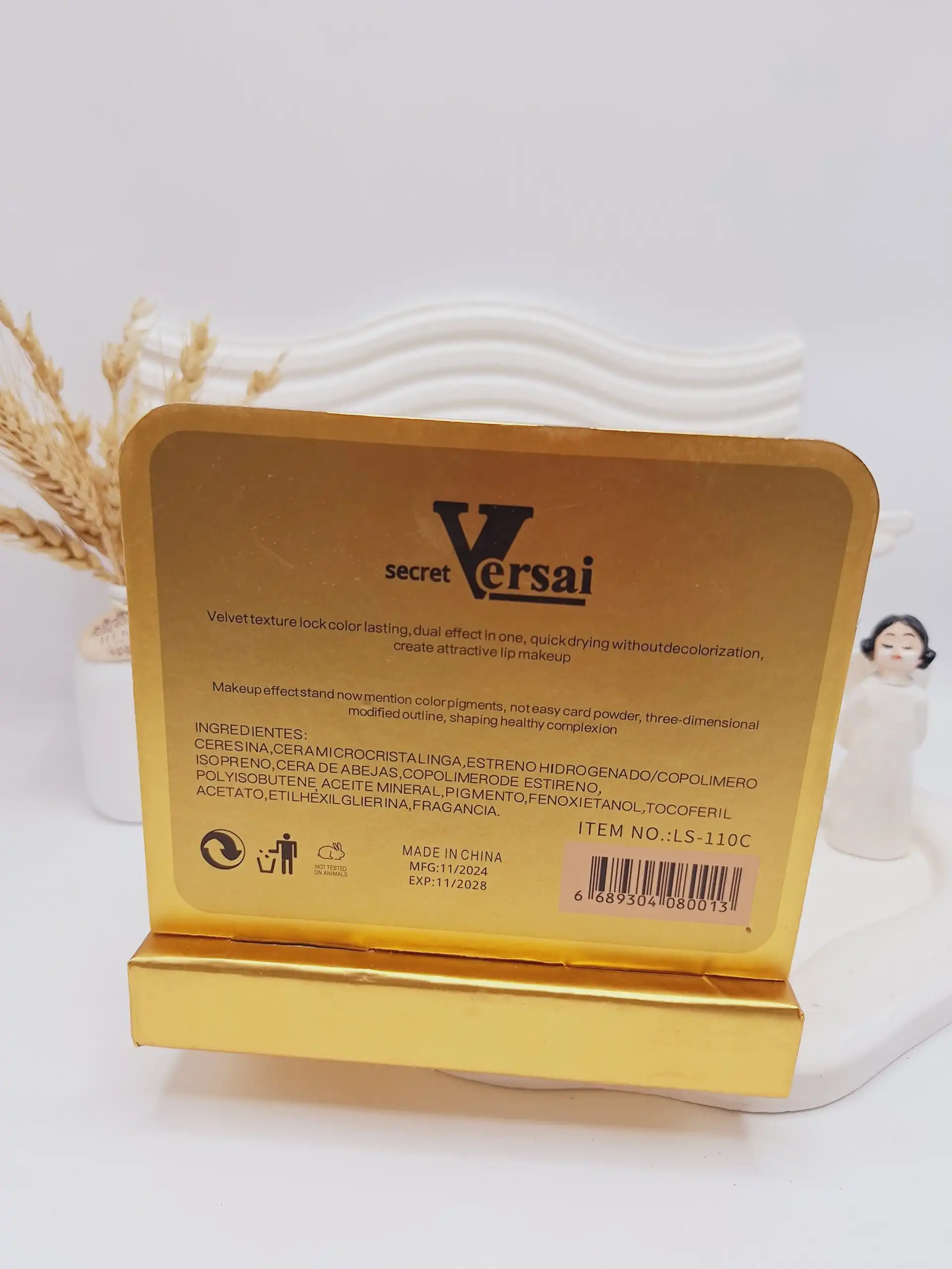 پک 6 تایی رژ لب جامد پیچی برند ورسای