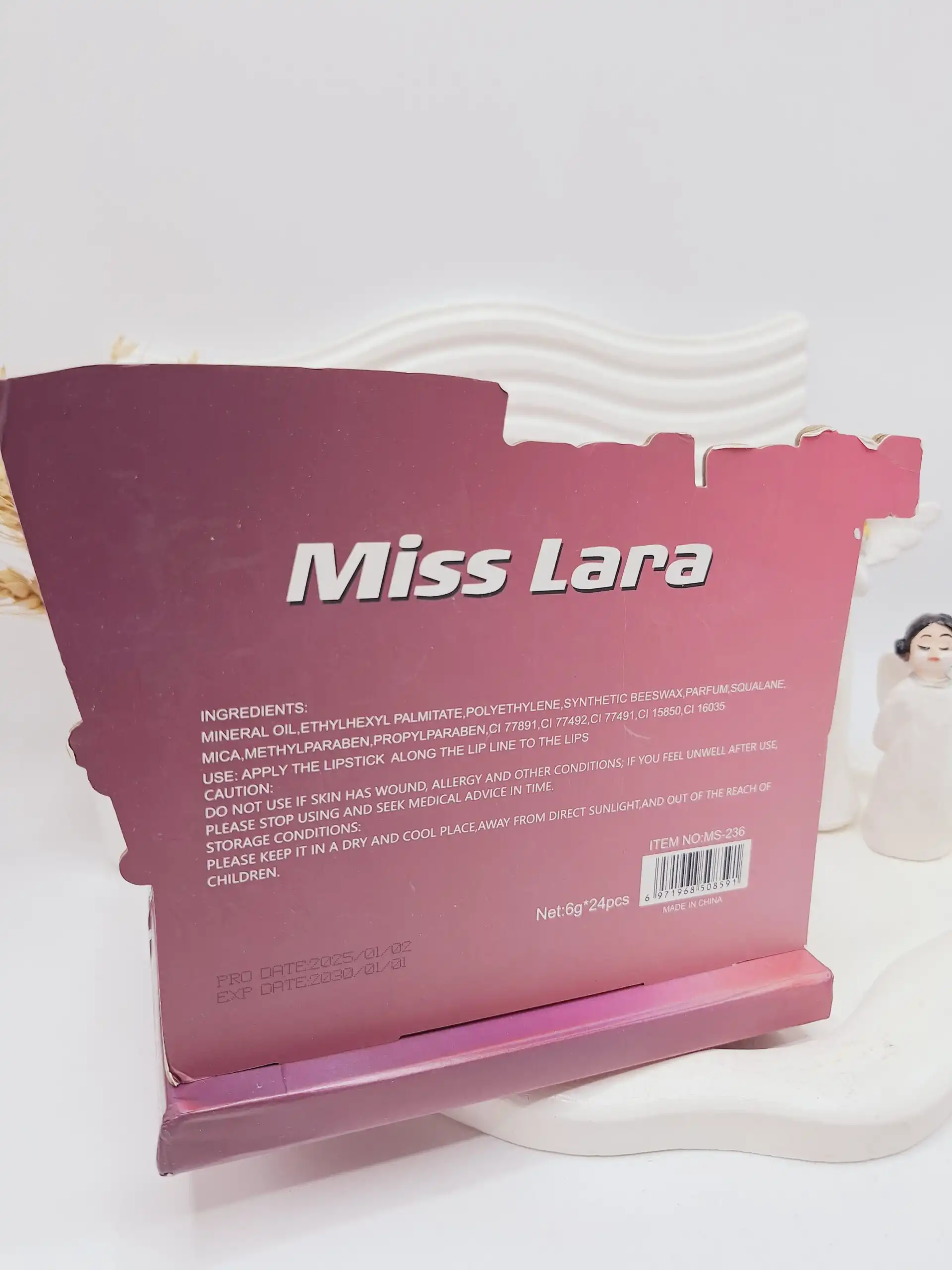 لیپ گلاس آمپولی میس لارا (بدون کارتن)