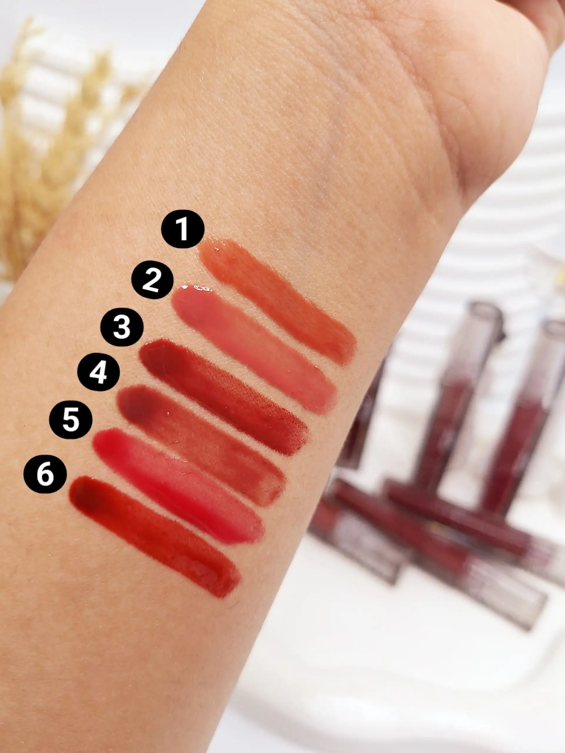 لیپ گلاس خیس برند oLibolla کد 174