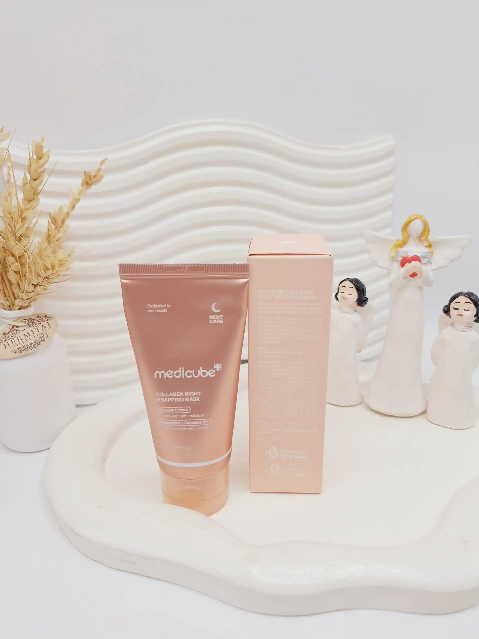 ماسک شب کلاژن مدی کیوب جوانساز کد 3217