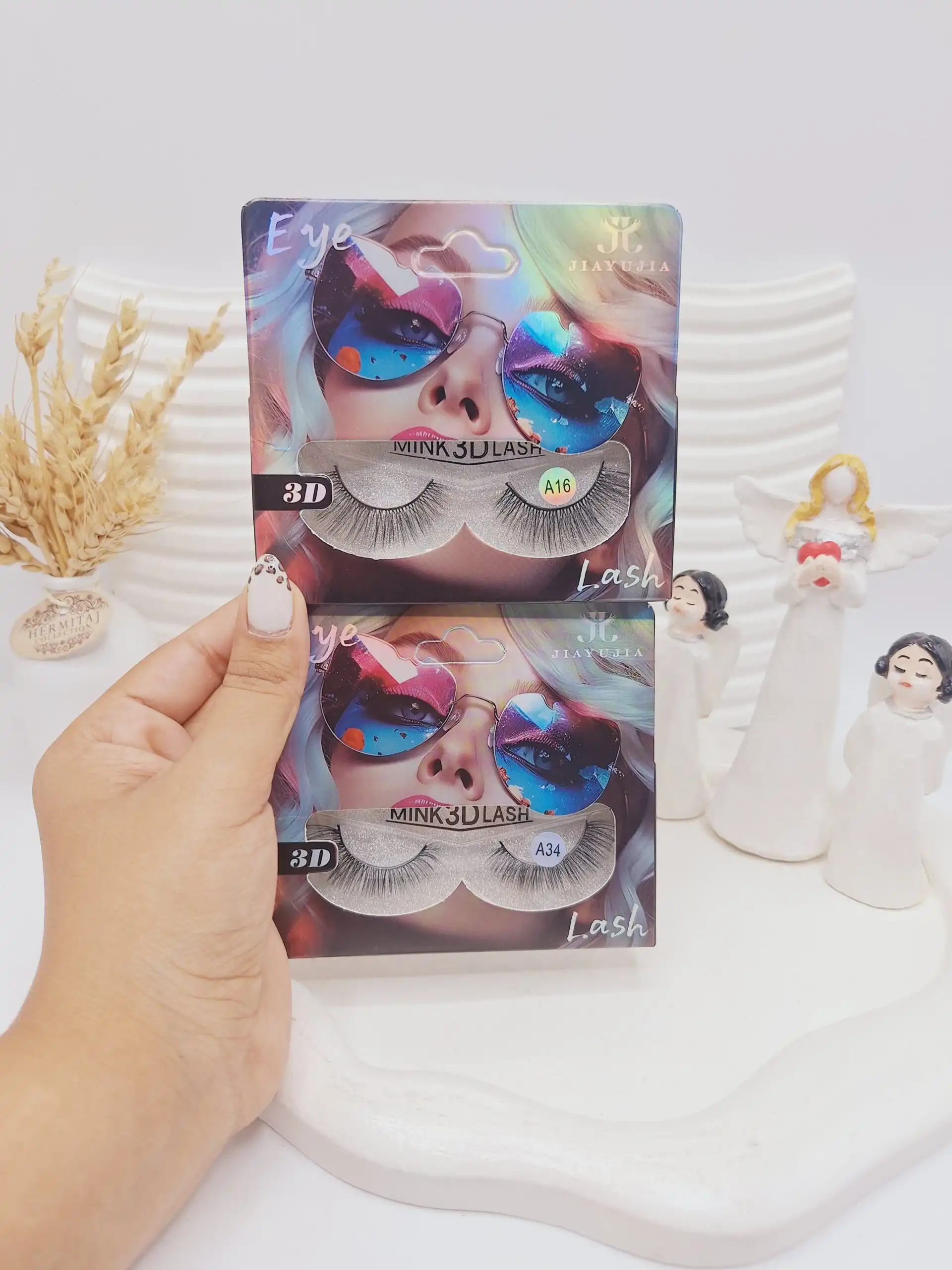 مژه مصنوعی 3D برند PLAYUJIA