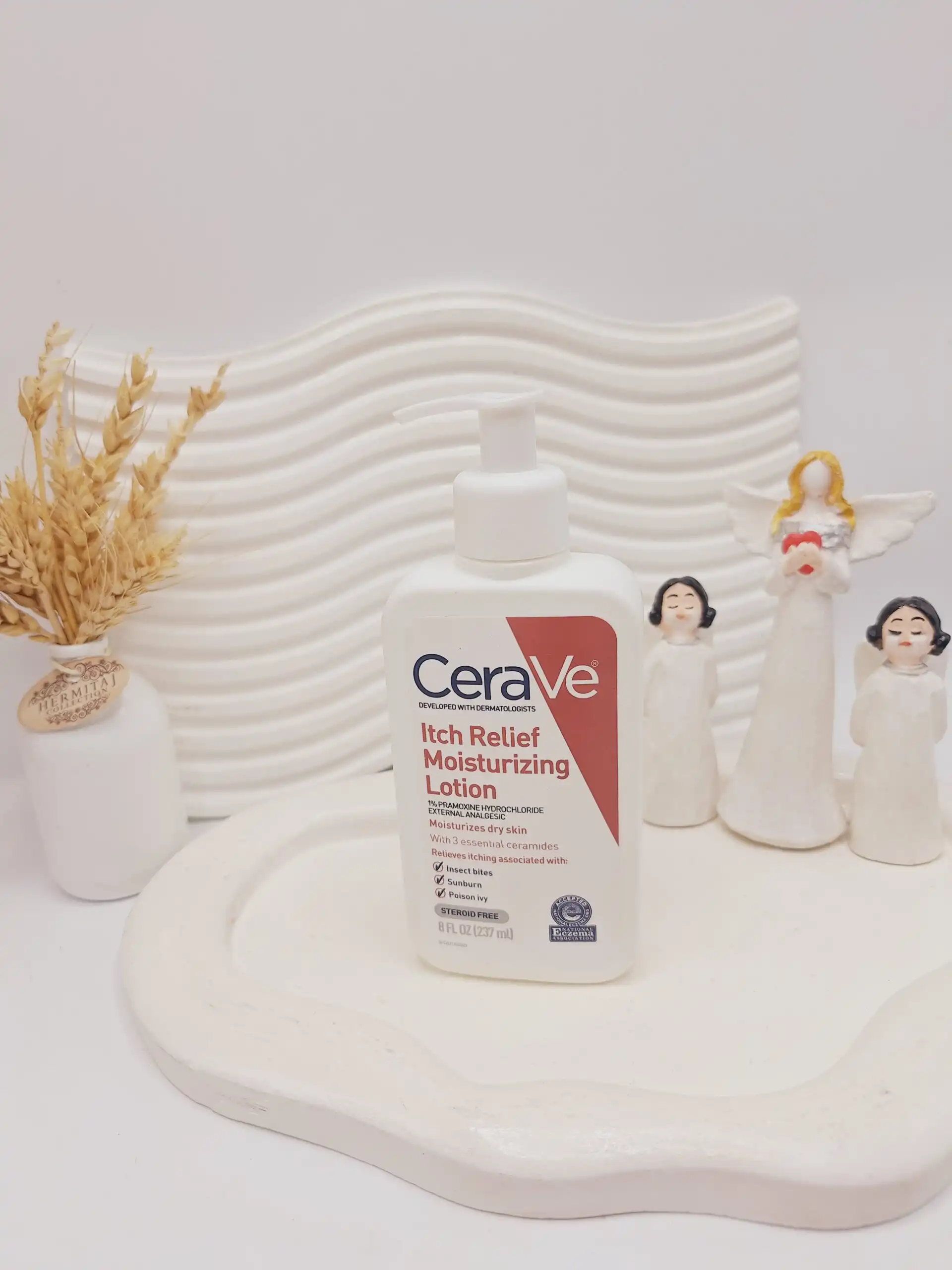 لوسیون و کرم مرطوب کننده و ضد خارش سراوی Cerave حجم 237 کد7637 (های کپی امارات)