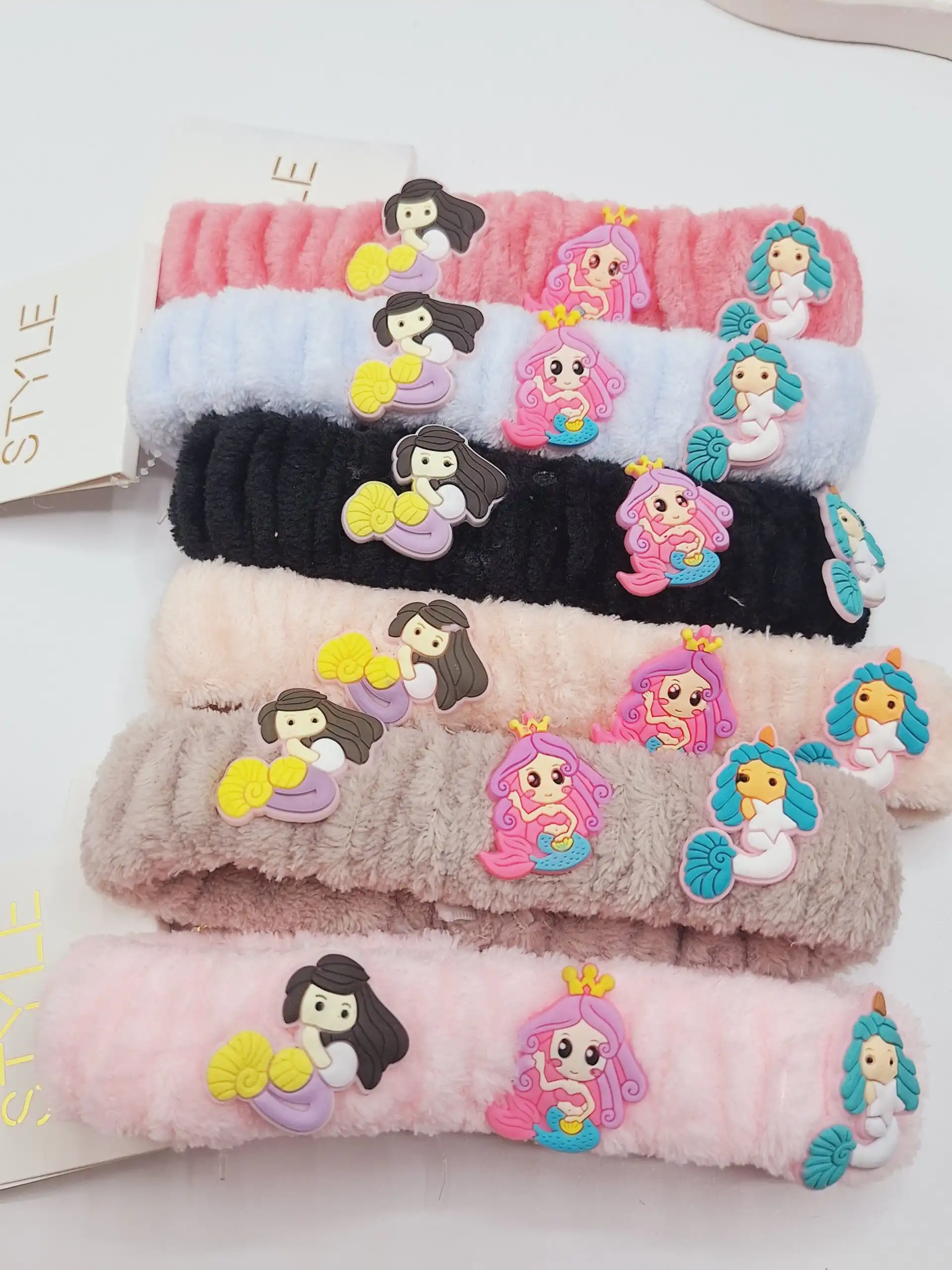 هدبند بچگانه طرح پری دریایی کیفیت خوب