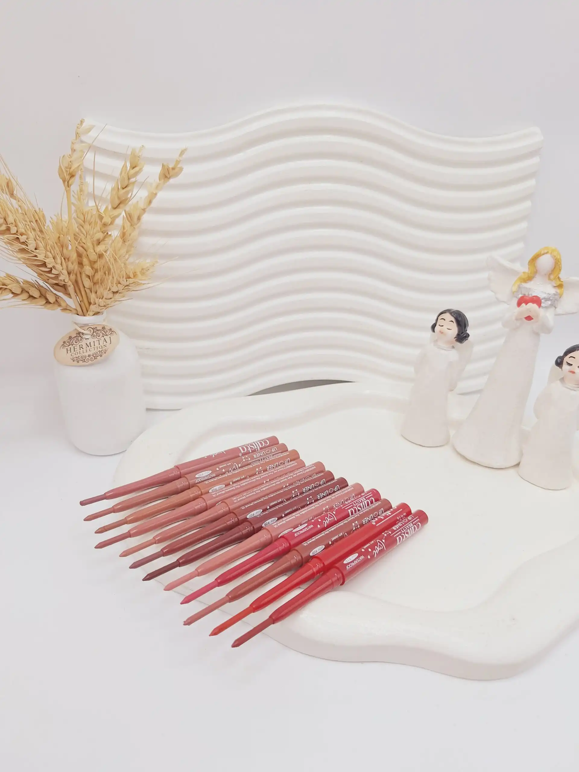 پک 12 تایی خط لب نرم و روان برند کالیستا calista