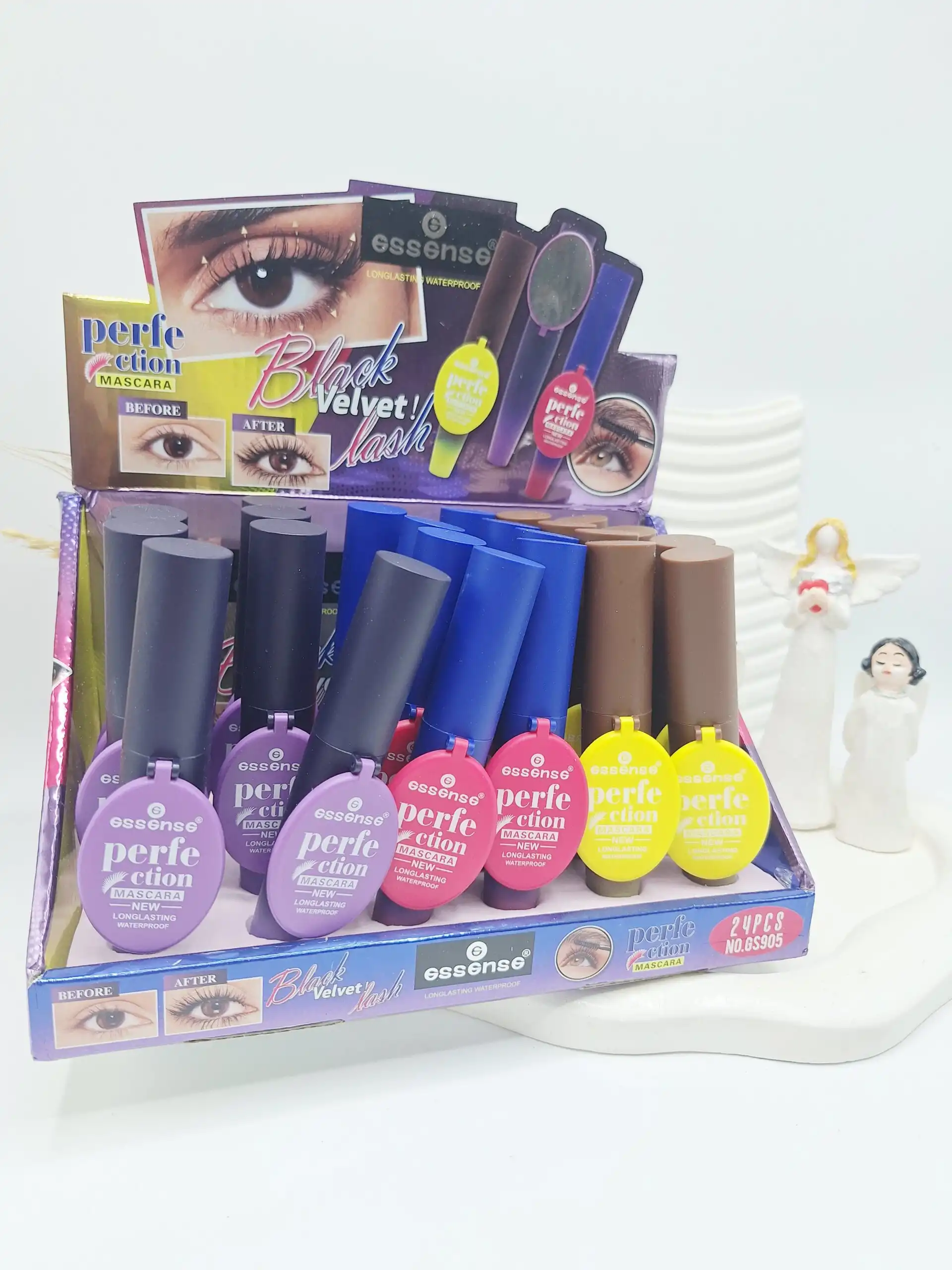 ریمل رنگی آینه دار برند اسنس کد 905