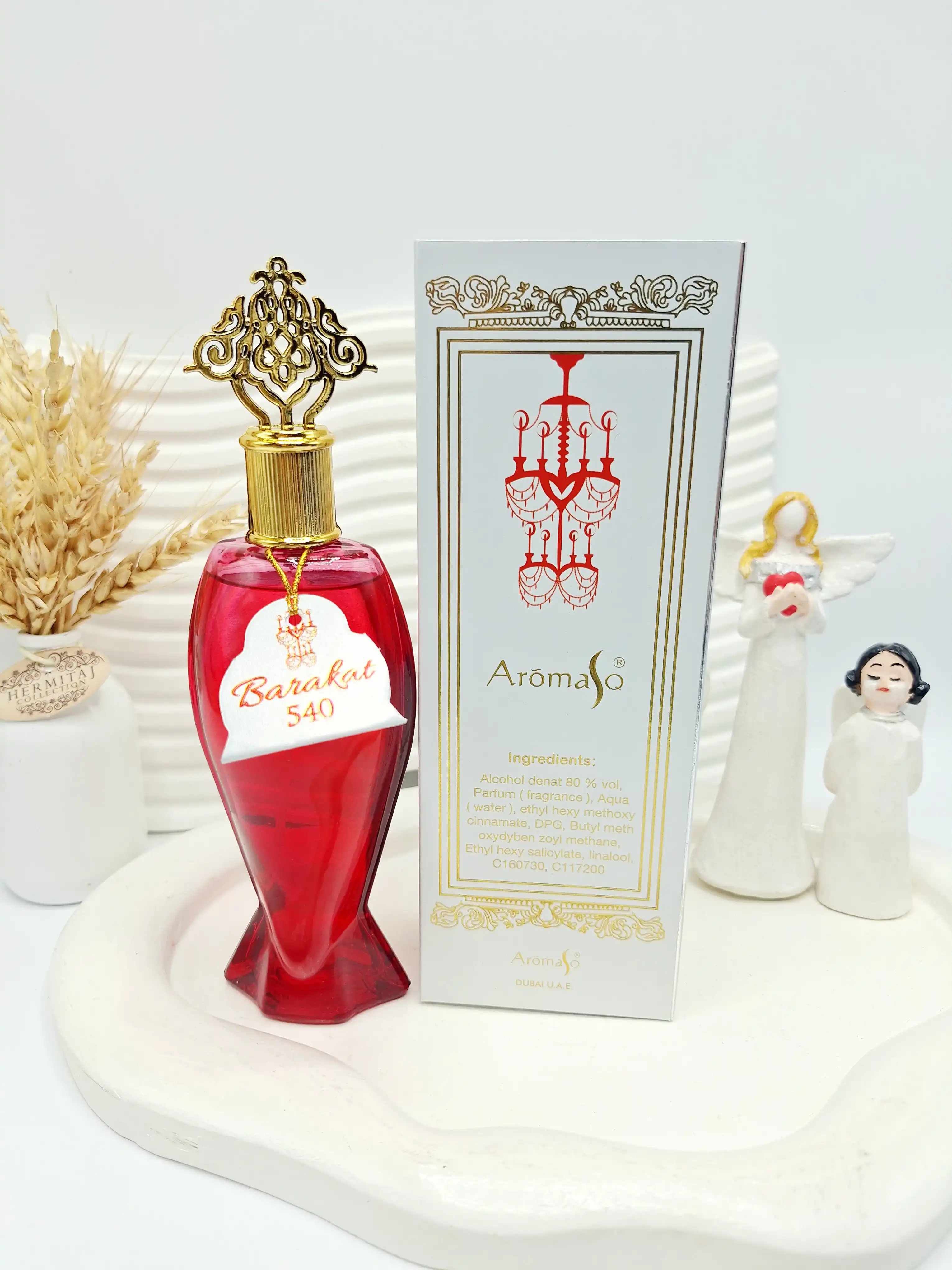 ادکلن زنانه باکارات رژ 540 Barakat حجم 100 میل ساخت امارات کد 0397
