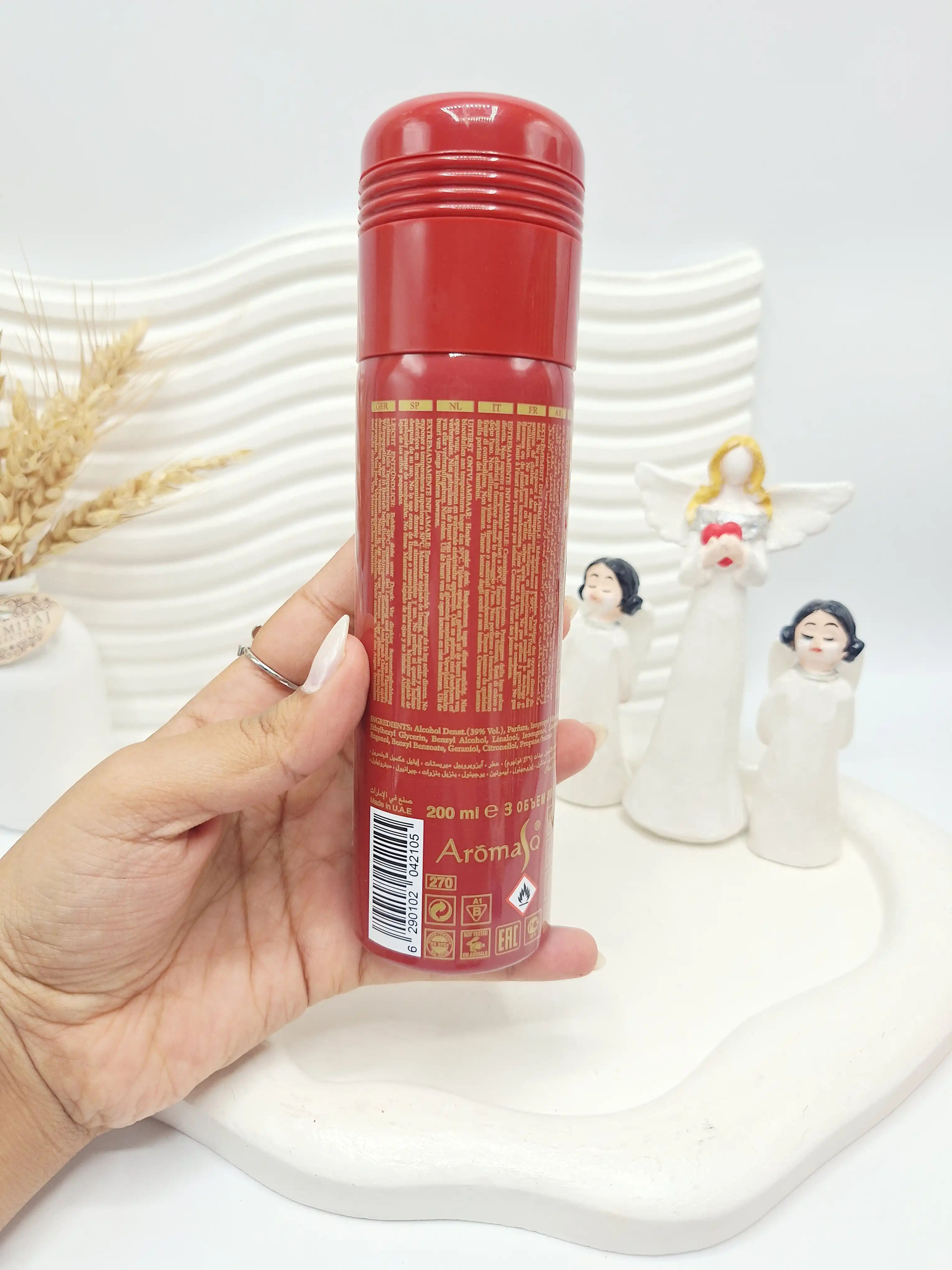 اسپری خوشبو کننده Barakat Rouge حجم 200 میل عربی کد 2105