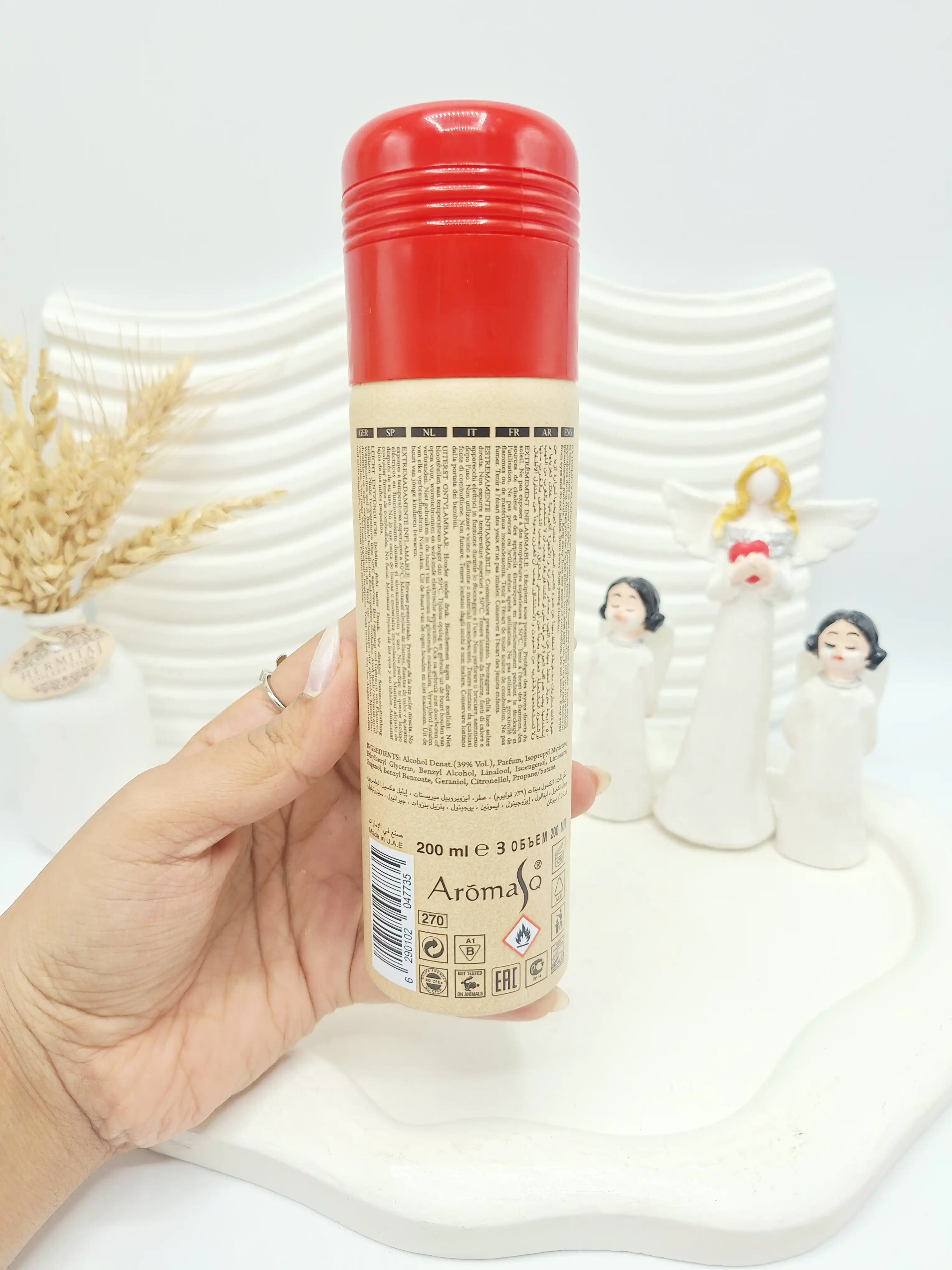 اسپری خوشبو کننده MEGASTAR حجم 200 میل عربی کد 7735